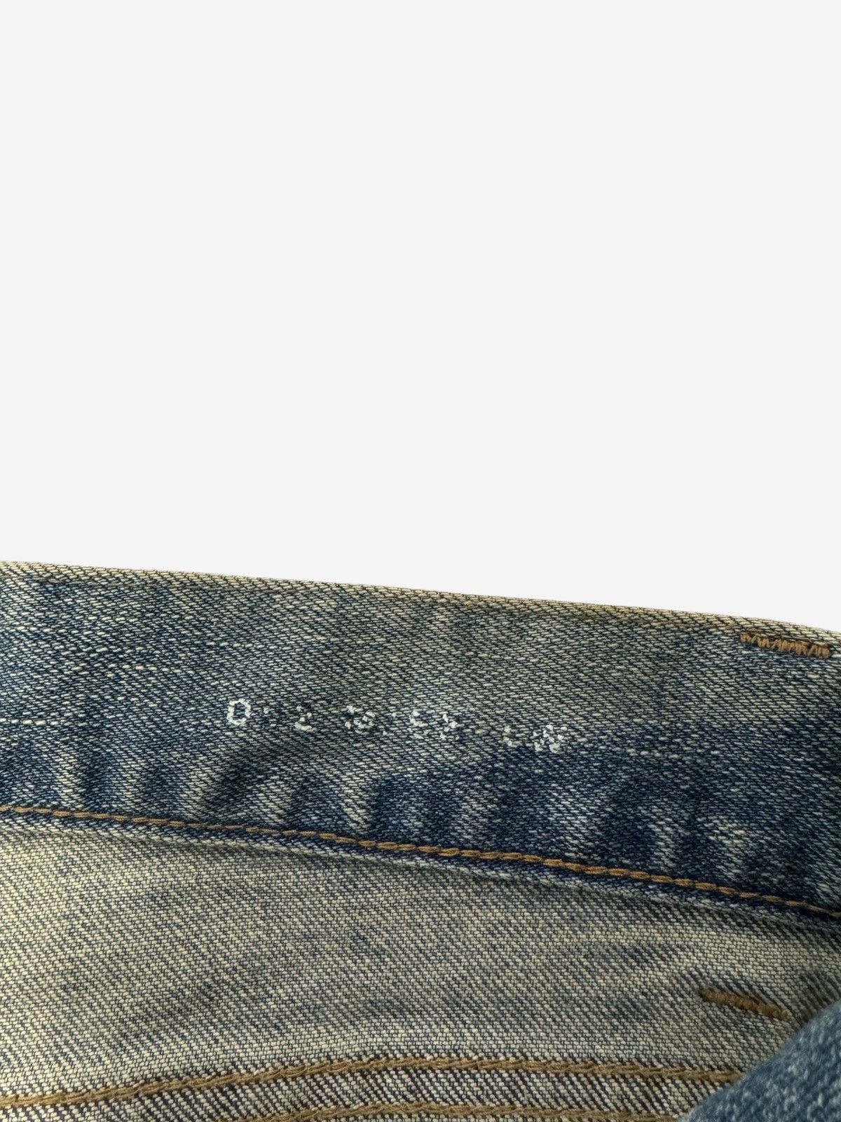 Saint Laurent Paris Saint Laurent Paris SS16 Blue Crashed Denim Size US 32 / EU 48 - 6 Thumbnail
