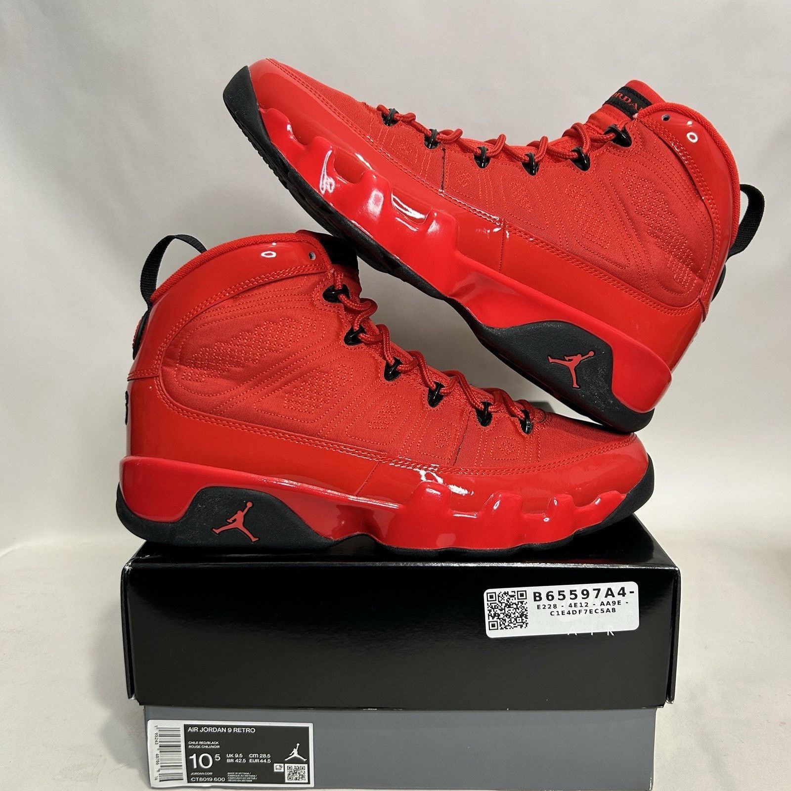 Jordan Brand Nike Air Jordan 9 Retro “Chile Red” Size US 10.5 / EU 43-44 - 1 Thumbnail