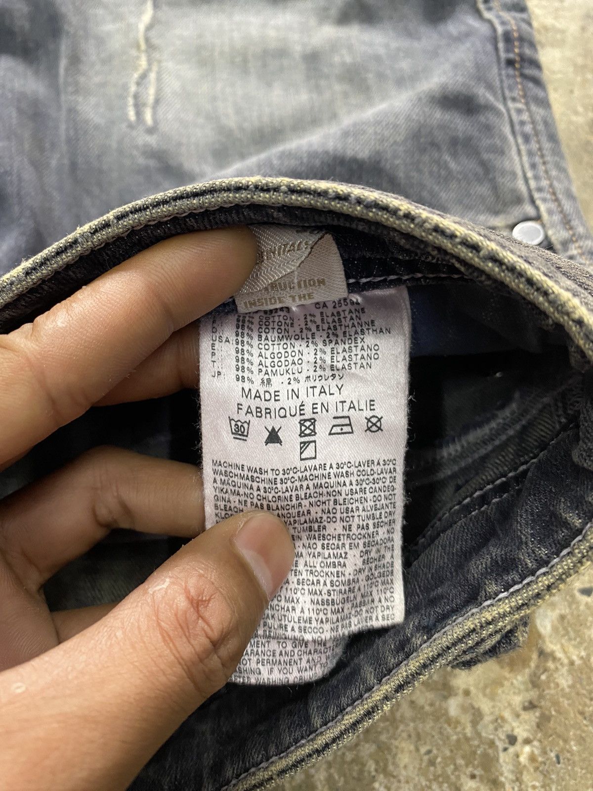 Diesel × Japanese Brand × Vintage Diesel industries blue jeans wash japanese brand Size US 30 / EU 46 - 9 Thumbnail