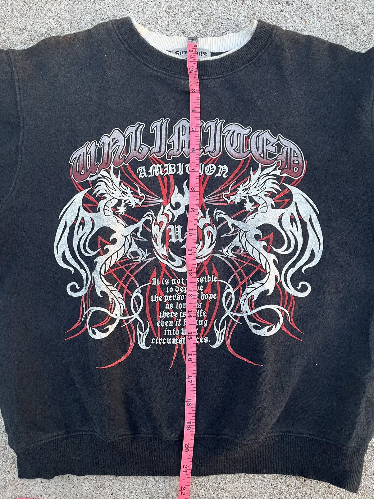 14th Addiction Sirmione~Japanese Poem Sweatshirts Seditionaries Punk Style Size US S / EU 44-46 / 1 - 7 Thumbnail