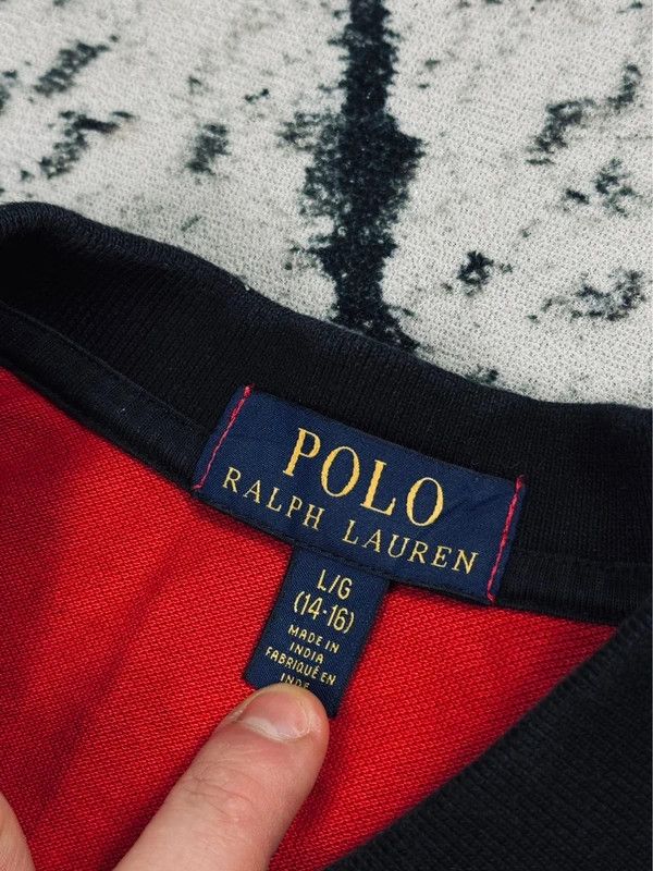 Polo Ralph Lauren Vintage Polo Ralph Lauren T-shirt Red Black Logo XS Size US XS / EU 42 / 0 - 4 Thumbnail