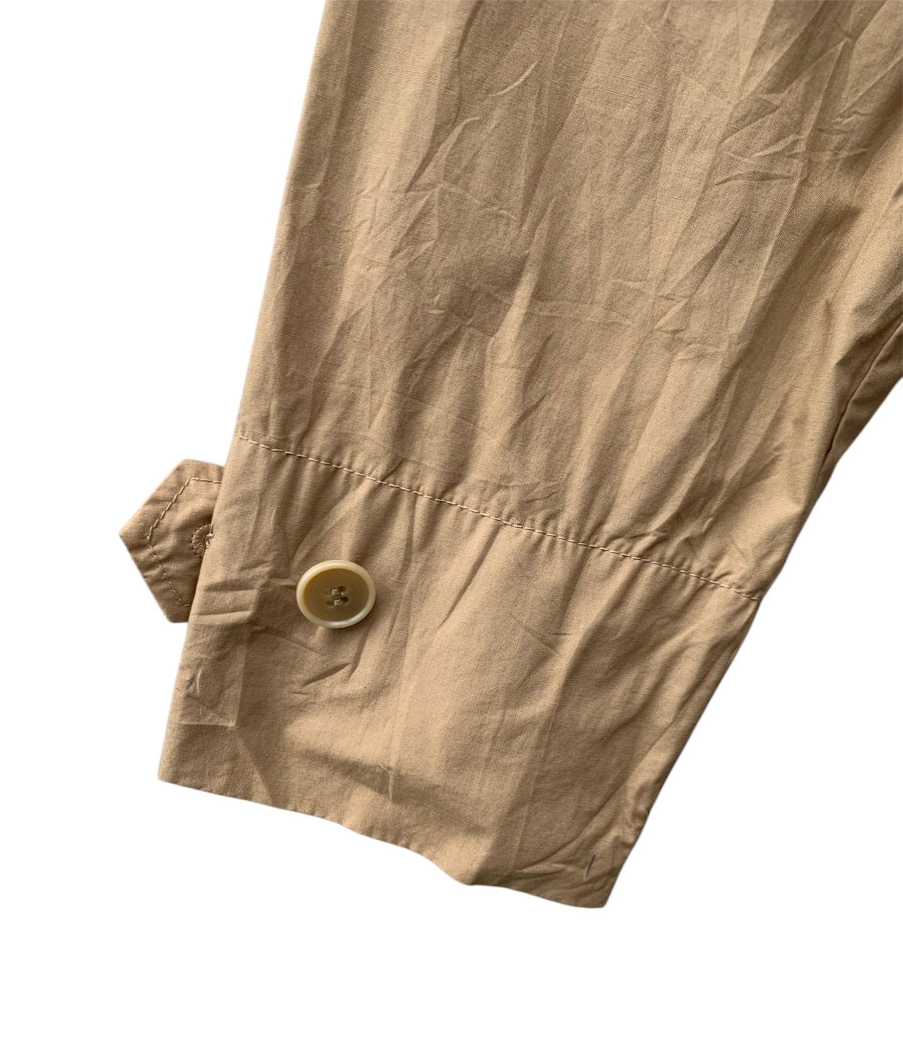 Japanese Brand × Manual Alphabet Vintage Manual Alphabet Trench Coat Jacket Size L / US 10 / IT 46 - 10 Thumbnail