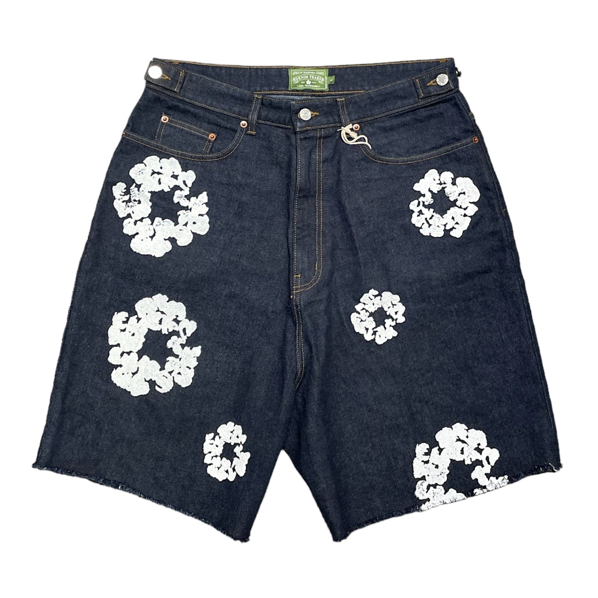 DENIM TEARS Denim Tears The Cotton Wreath Shorts | Grailed