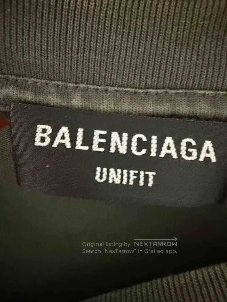 Balenciaga Balenciaga Ripped Letter Print Short Sleeve Size US XXS / EU 40 - 3 Thumbnail