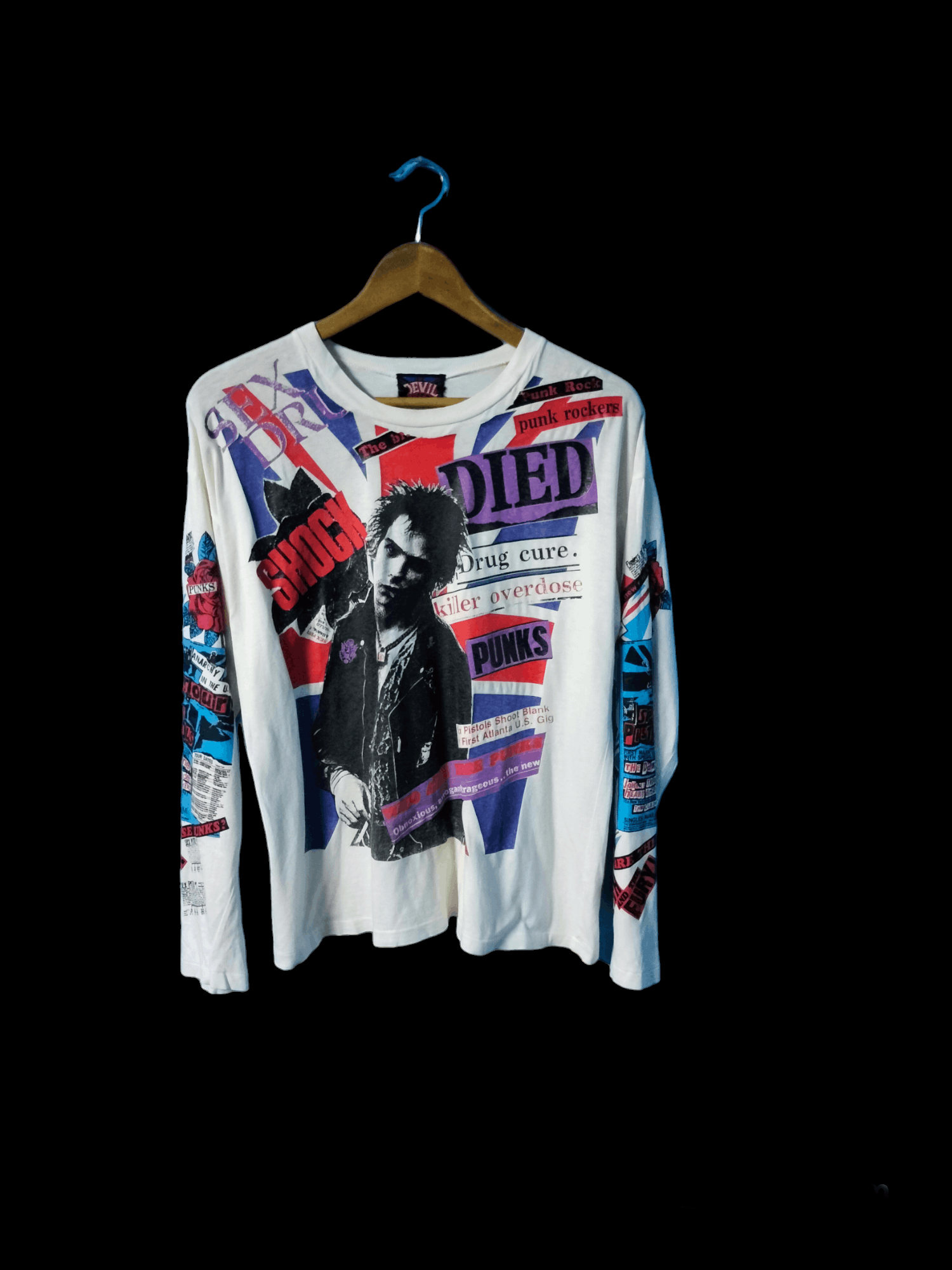 Band Tees vintage sex pistols sid vicious fifth column longsleeve