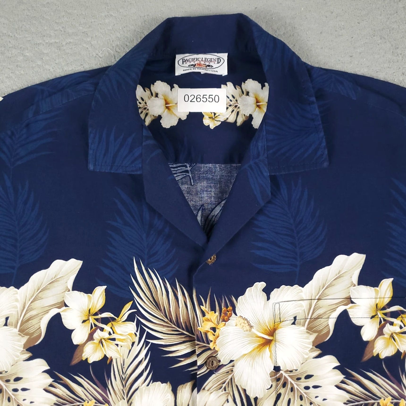 Vintage Pacific Legend Button-Up Shirt Mens Large Blue Floral Hawaiian Beach Aloha Size US L / EU 52-54 / 3 - 2 Thumbnail