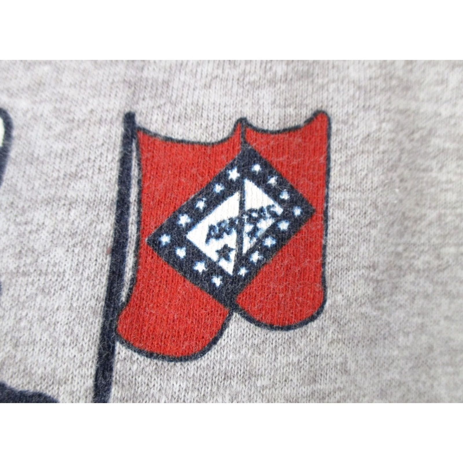 Vintage VINTAGE 1988 ARKANSAS BIKER RALLY T-Shirt LARGE single stitch motorcycle 80s Mens Size US L / EU 52-54 / 3 - 4 Thumbnail