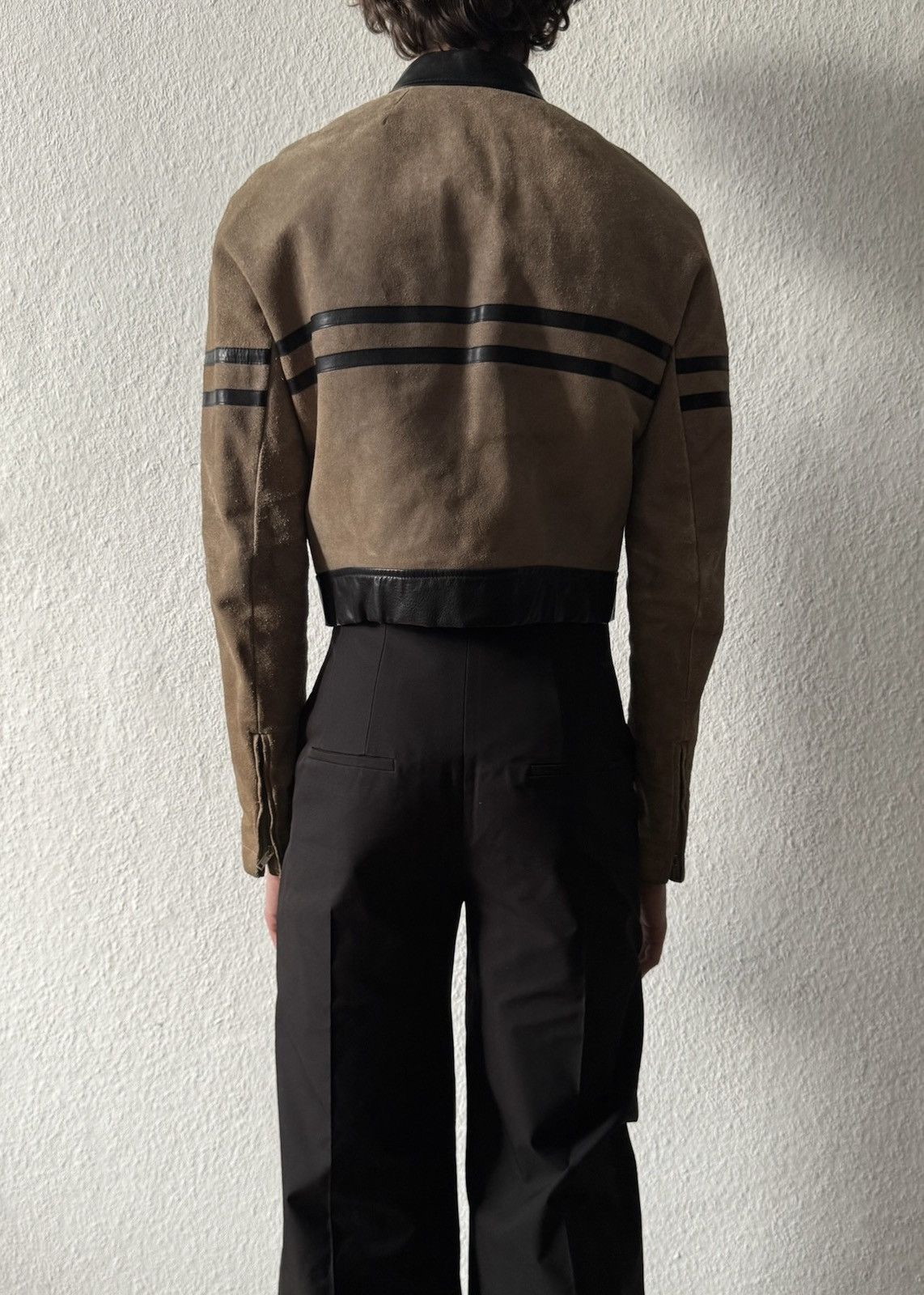 Rick Owens FW12 "MOUNTAIN" Cropped Runway Cow Leather Jacket Rick Owens Size US L / EU 52-54 / 3 - 22 Thumbnail
