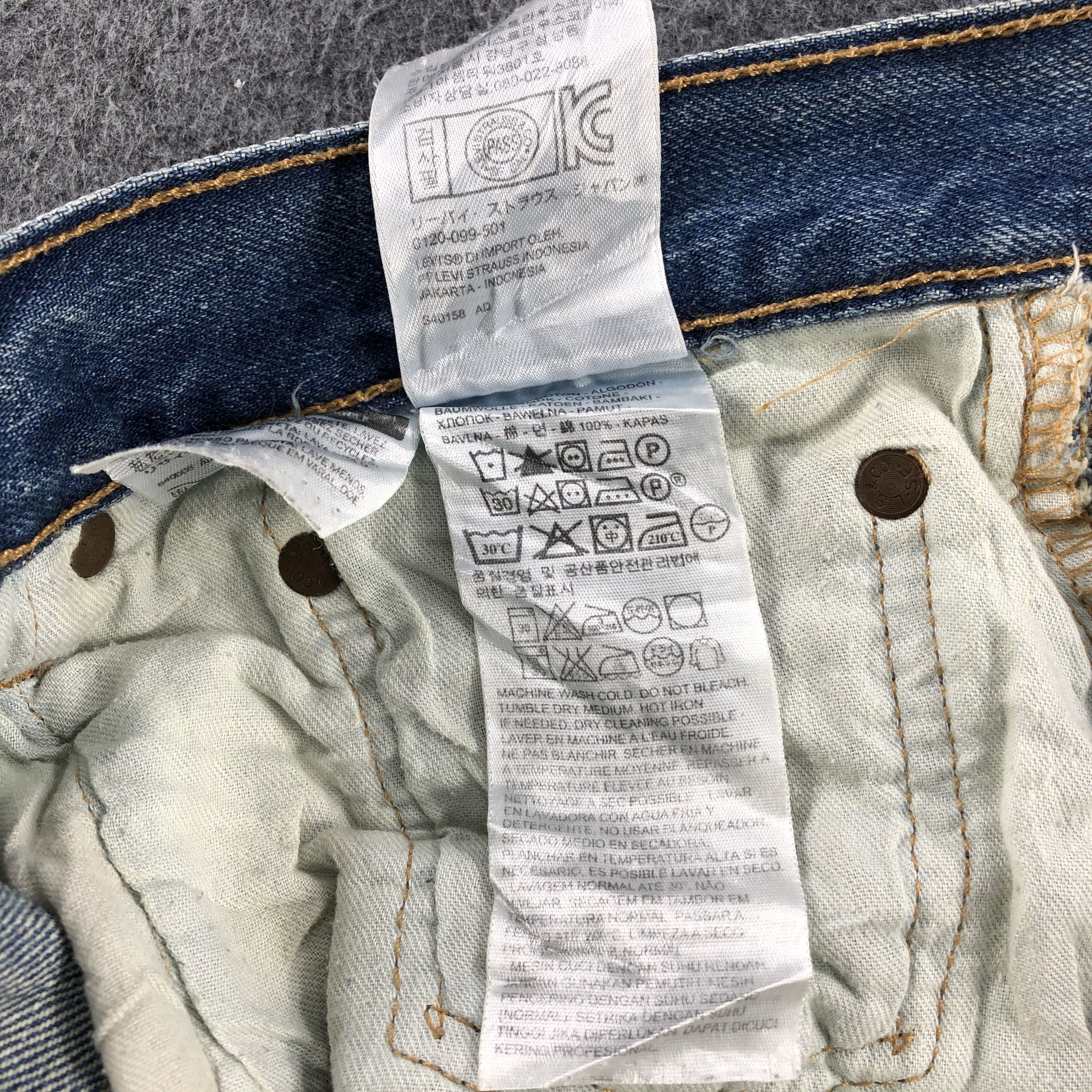 Levi's × Vintage Vintage Levis 501 Jeans-JM946 Size US 38 / EU 54 - 10 Thumbnail