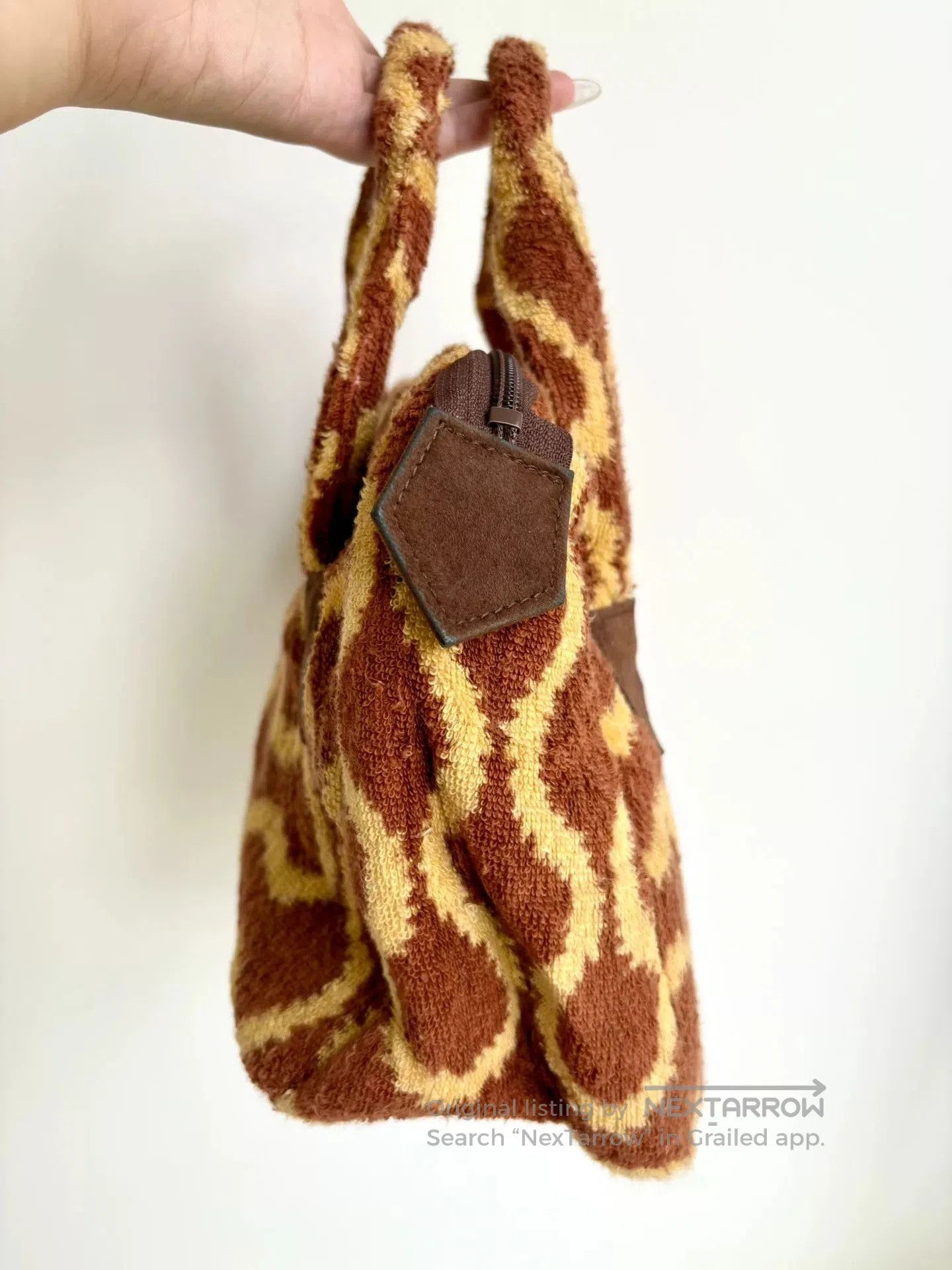 Vivienne Westwood Vivienne Westwood Vintage Brown Pirate Print Handbag. Size ONE SIZE - 4 Thumbnail