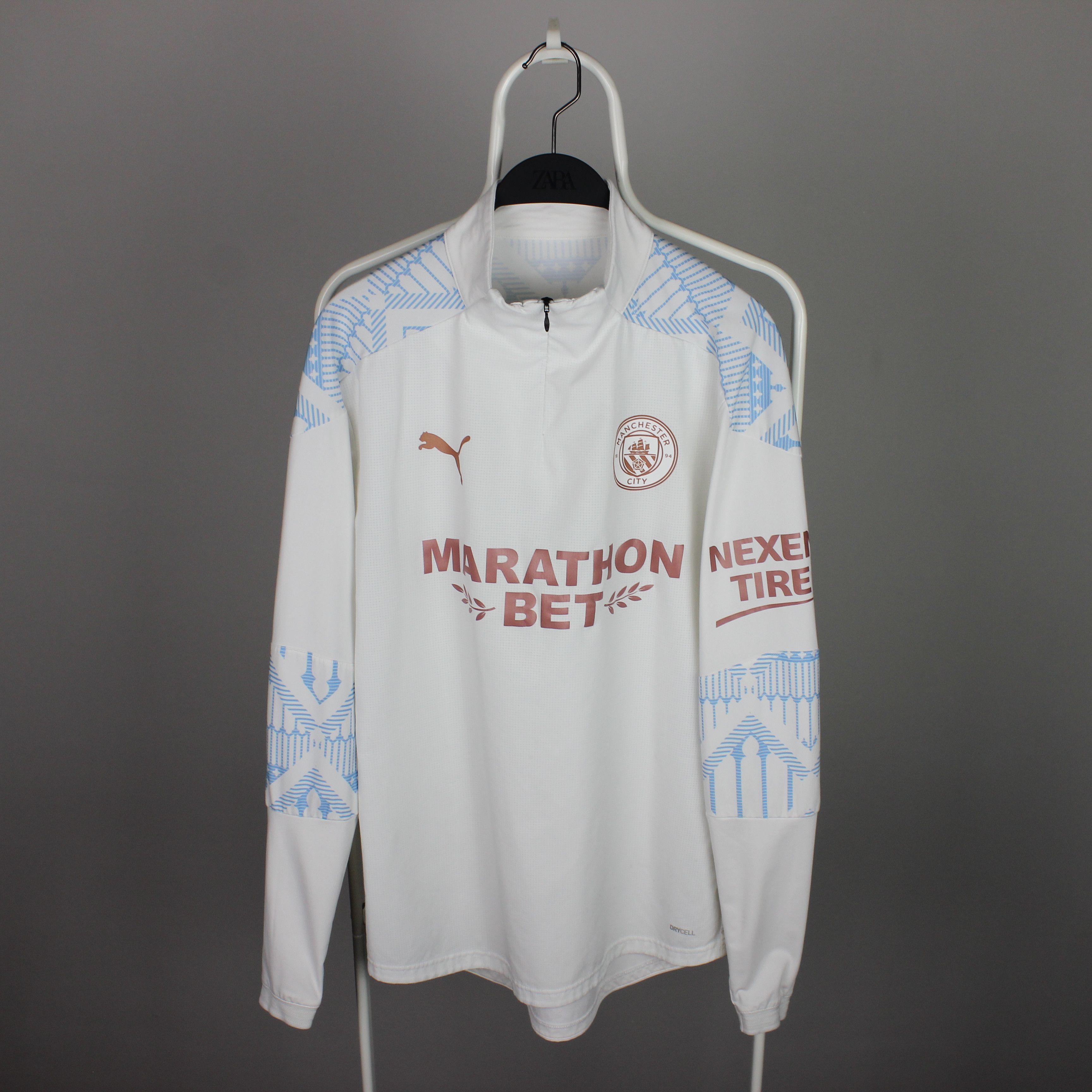 Puma Puma manchester city 2021 2020 training 1/4 zip sweatshirt M Size US M / EU 48-50 / 2 - 2 Thumbnail