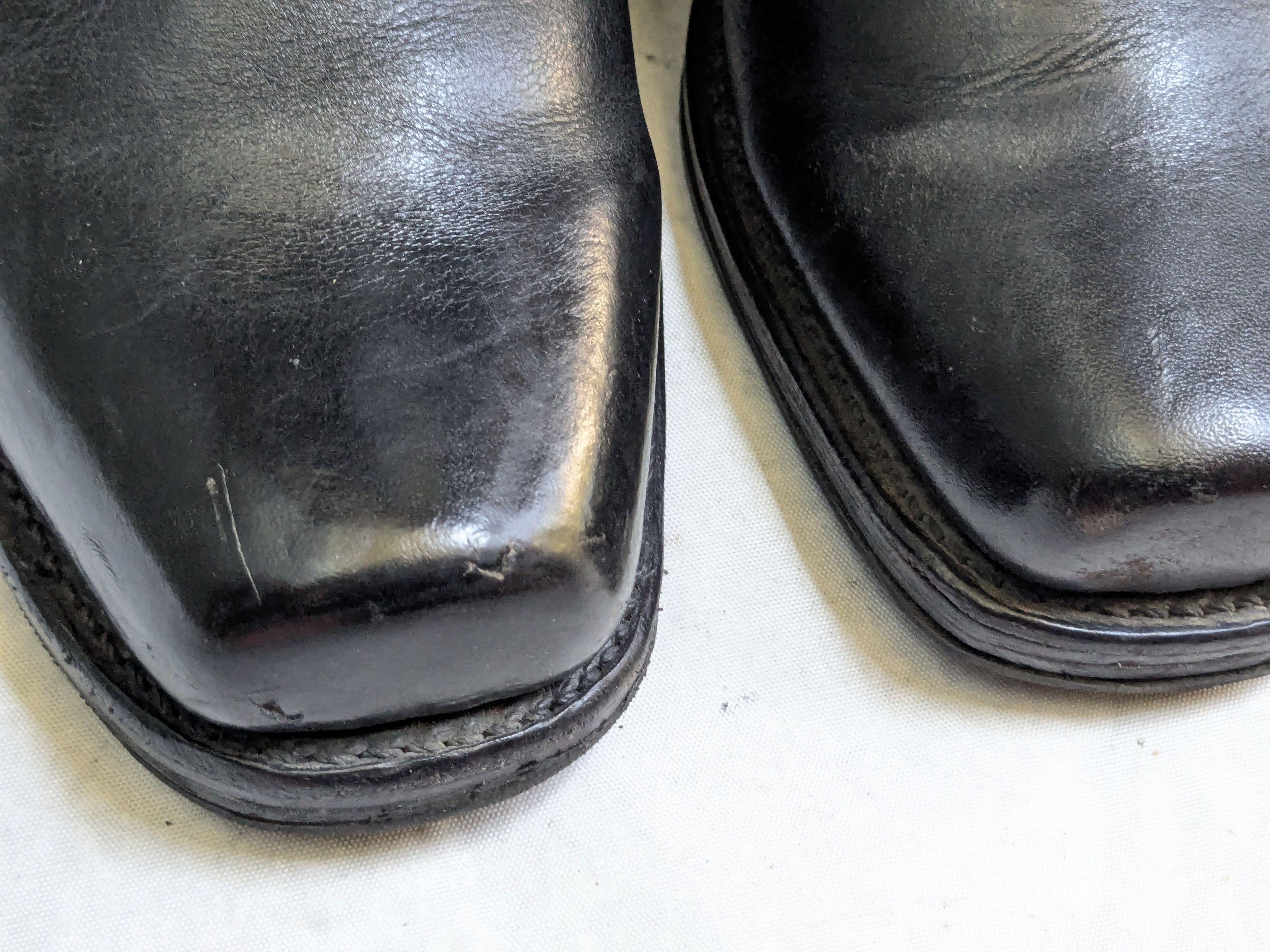 Frye Frye Harness Black Leather 10.5 M Leather Belted Size US 10.5 / EU 43-44 - 3 Thumbnail
