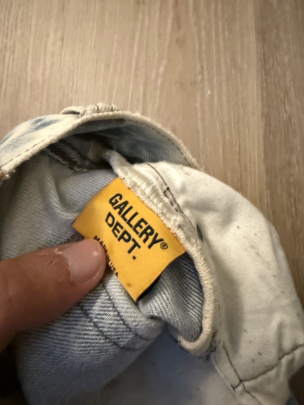 Gallery Dept. Gallery Dept G Patch Denim Jeans Size US 32 / EU 48 - 12 Thumbnail