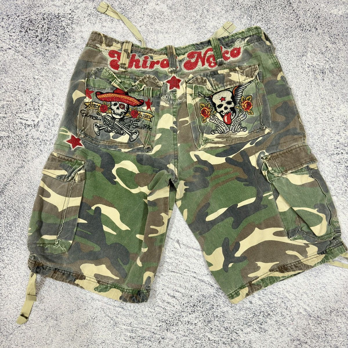 Designer × Japanese Brand Shiroi Neko Designer’s Cargo Shorts 32 size Size US 32 / EU 48 - 6 Thumbnail