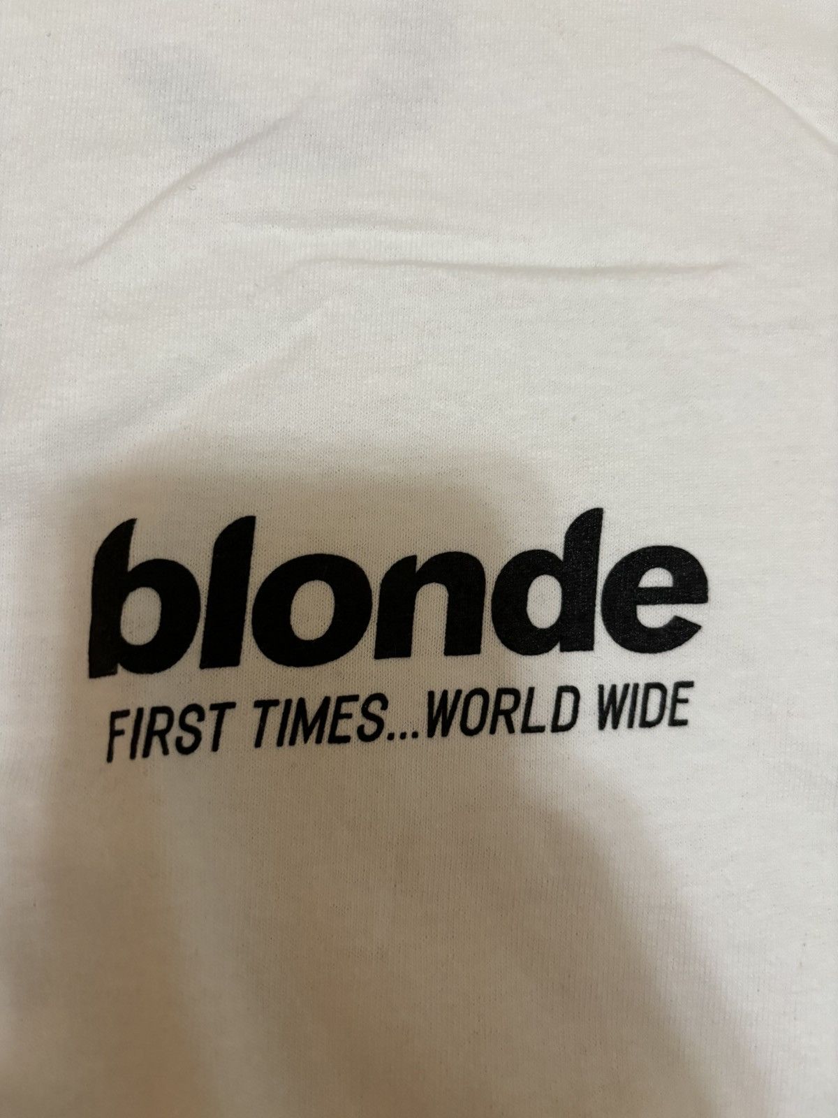 Band Tees Rare Authentic 2016 Frank Ocean Unreleased Blonde promo tee Size US XL / EU 56 / 4 - 2 Thumbnail