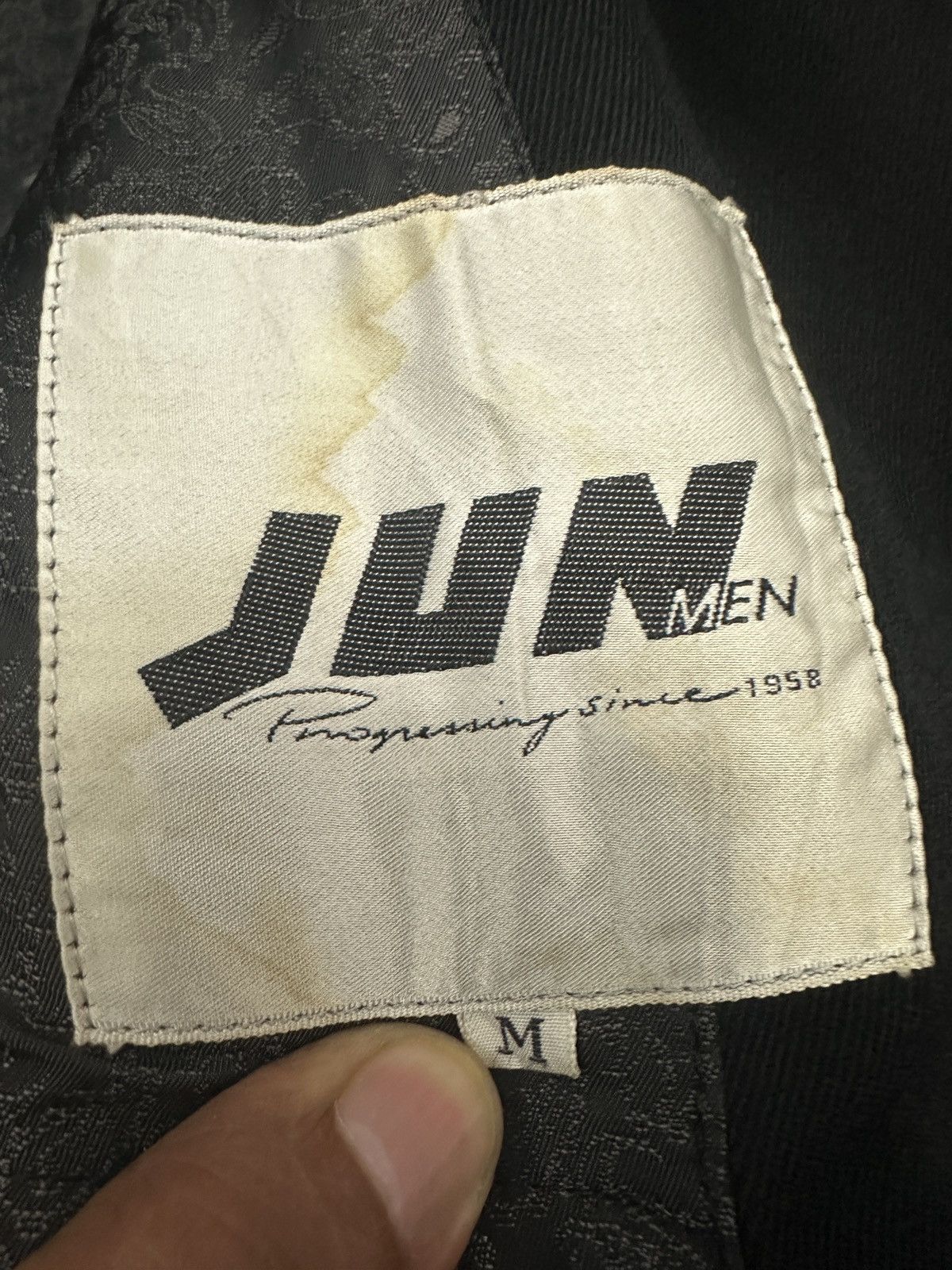 Japanese Brand × Jun Takahashi × Vintage Vintage Jun Men Takahashi Wool Work Jacket Size US L / EU 52-54 / 3 - 8 Thumbnail