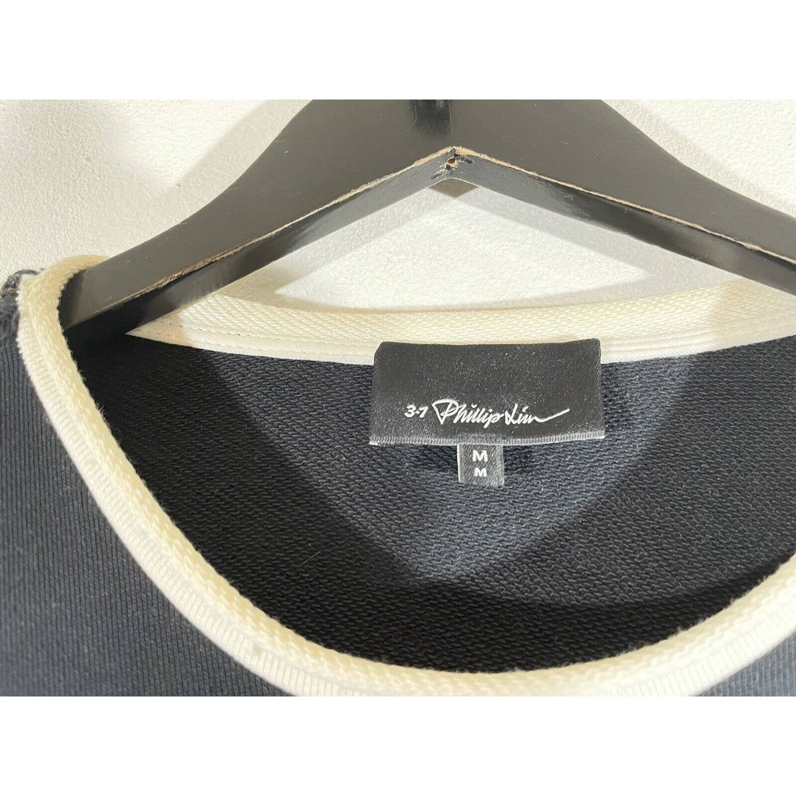 3.1 Phillip Lim Zippers Sleeves Raw Edge Crewneck Sweatshirt Zip Open Sleeve Size US M / EU 48-50 / 2 - 6 Thumbnail