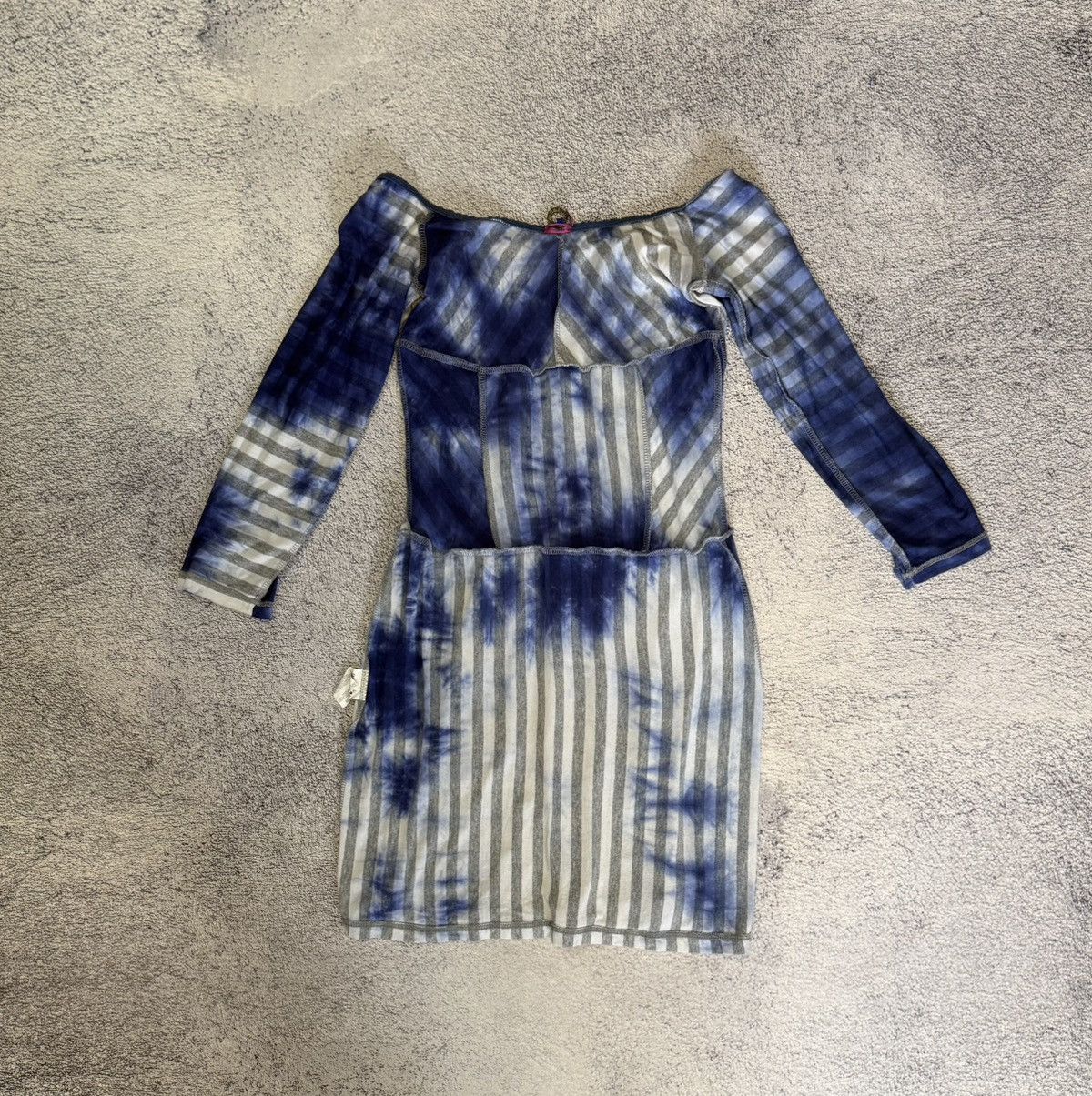 Other Save The Queen Dress Y2K Avant Garde Mesh Italy XS S Tie Dye Size XS / US 0-2 / IT 36-38 - 13 Thumbnail