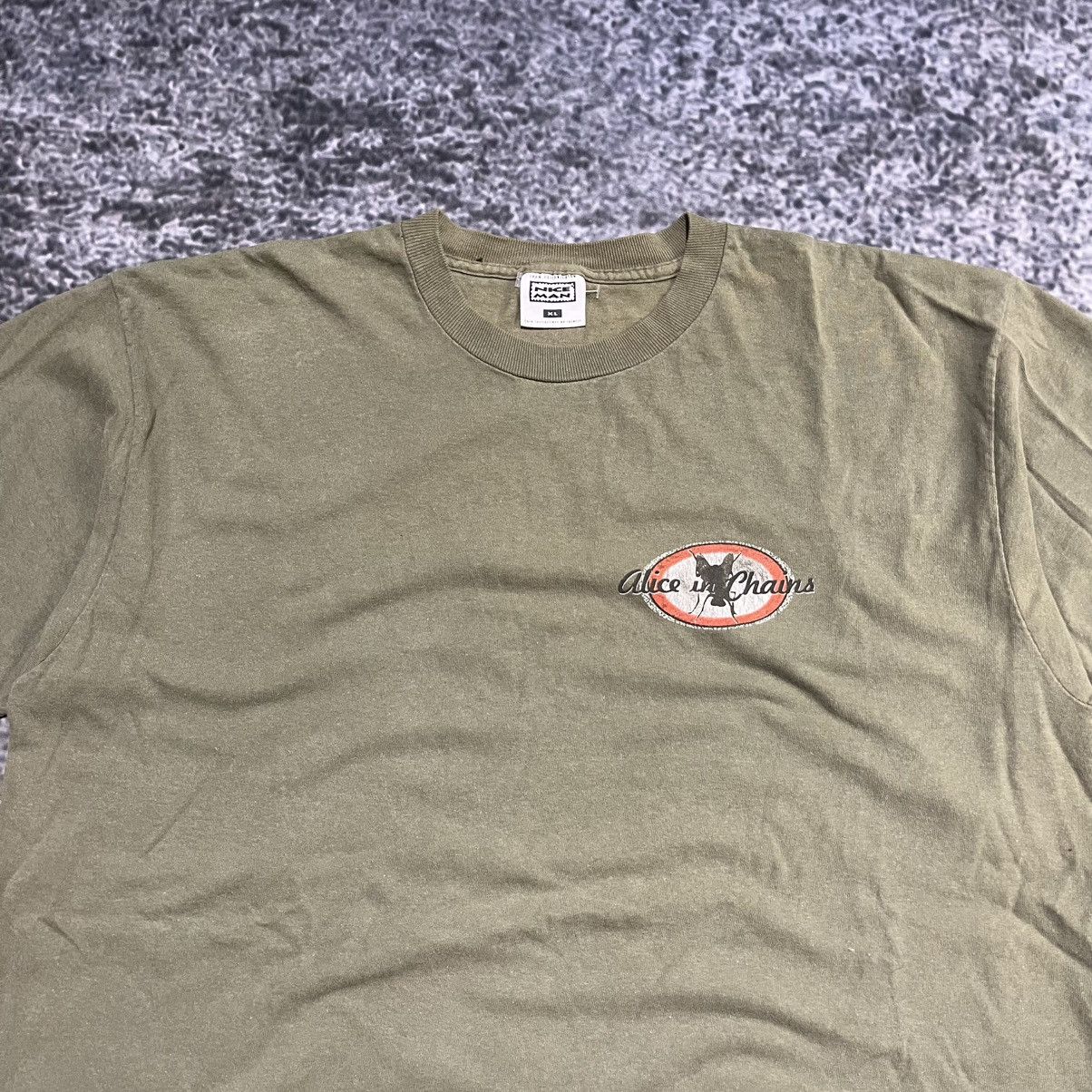 Vintage VINTAGE 90s ALICE IN CHAINS JAR OF FLIES T SHIRT GREEN XL Size US XL / EU 56 / 4 - 3 Thumbnail