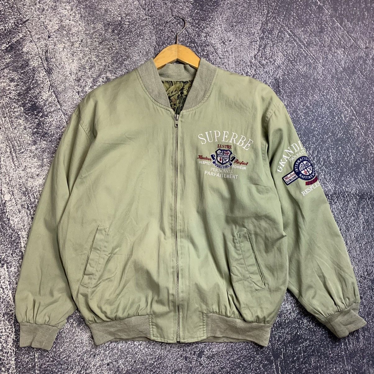 Vintage Vintage Bomber Flight Jacket Size US L / EU 52-54 / 3 - 1 Thumbnail