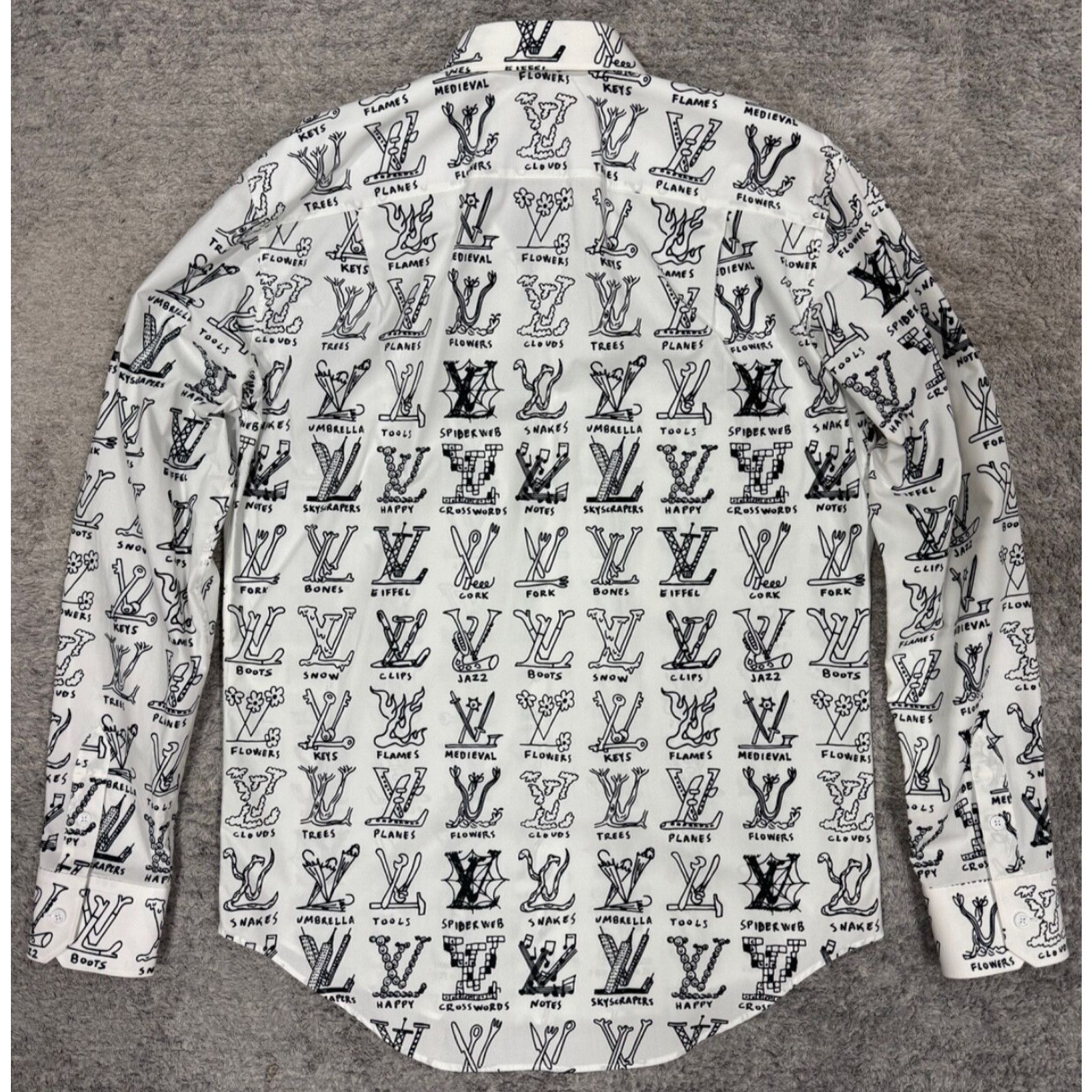 Louis Vuitton Louis Vuitton Placed Graphic Regular Long Sleeve Monogram Size US M / EU 48-50 / 2 - 10 Thumbnail