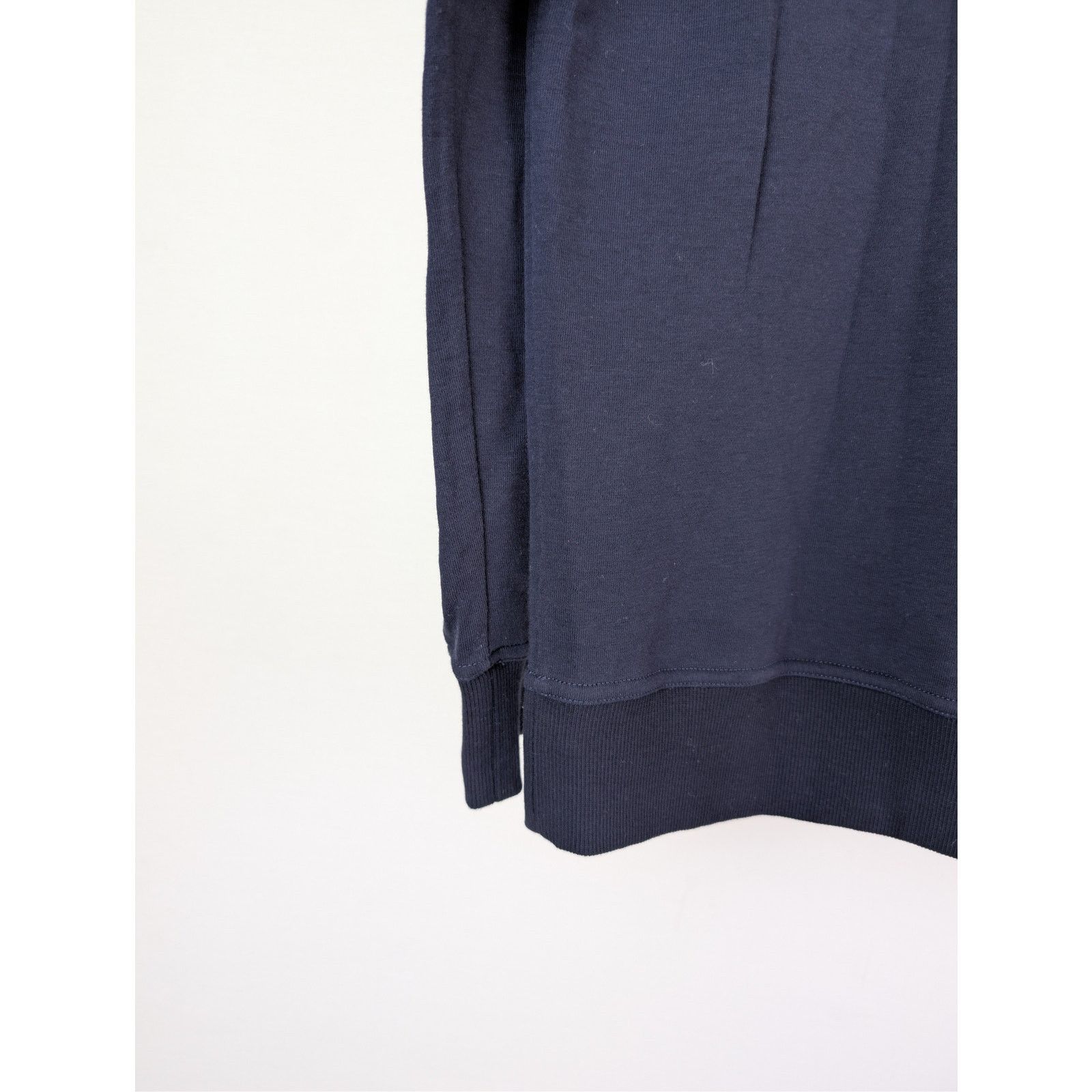 Brunello Cucinelli o1rshd1 cc20 Hi-Neck Zipper Sweatshirt in Blue Size US M / EU 48-50 / 2 - 14 Thumbnail