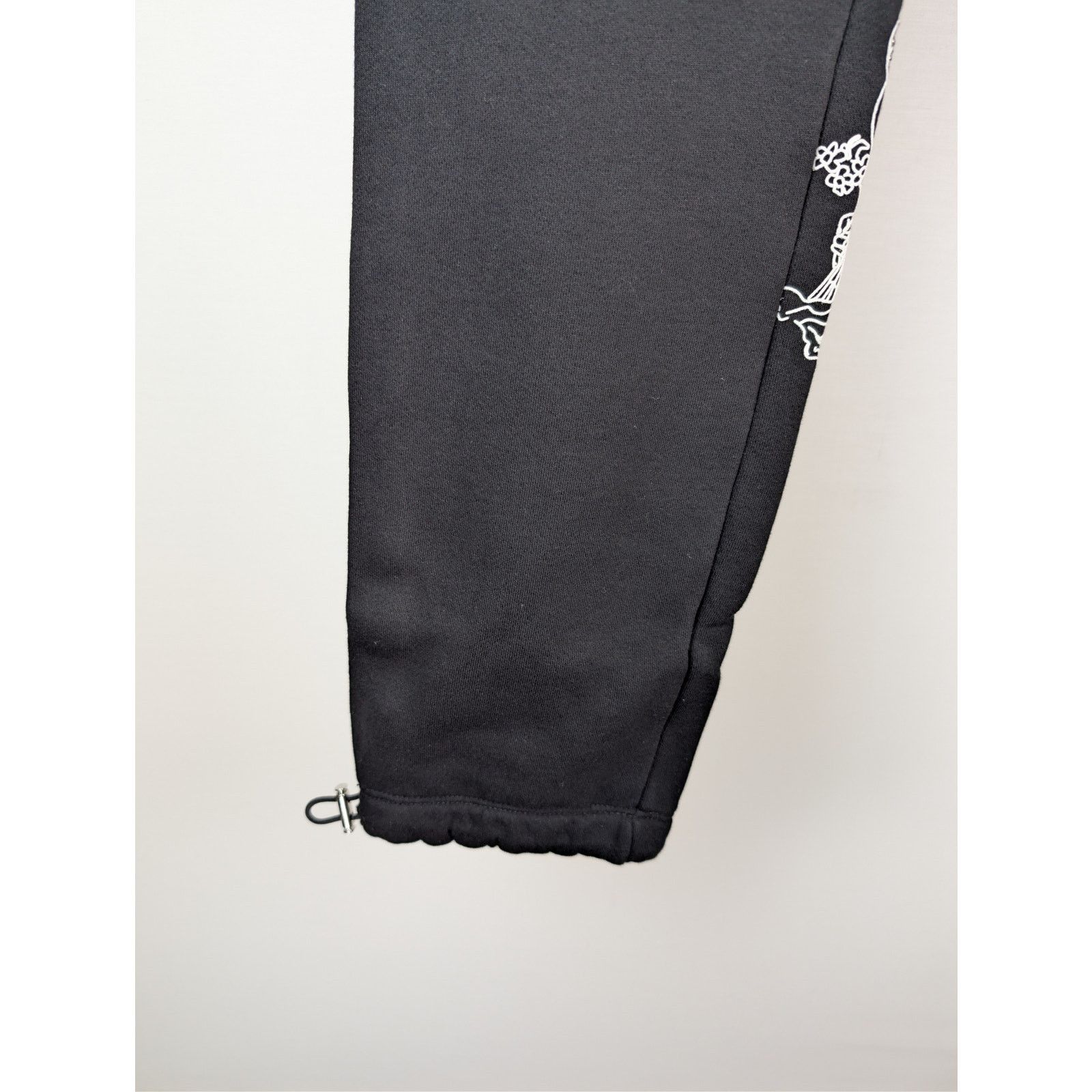 Amiri o1rshd1 Crystal Outline Cherub Sweatpants in Black Size US 32 / EU 48 - 8 Thumbnail