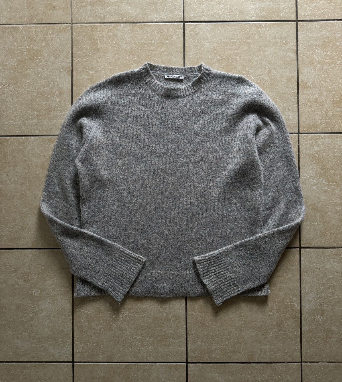 Our Legacy Our Legacy Base Roundneck Rainbow Tweed sweater Size US M / EU 48-50 / 2 - 1 Thumbnail