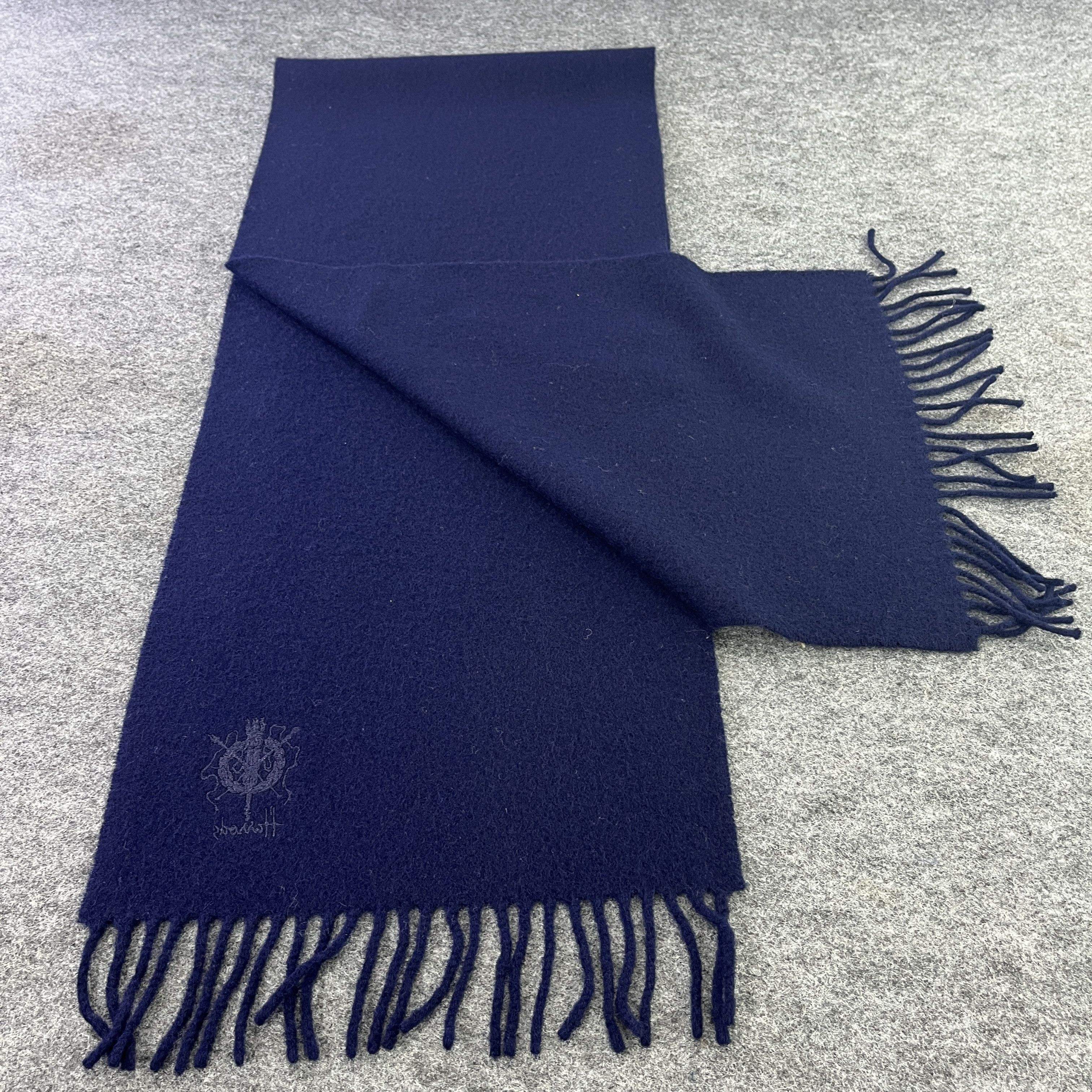 Harrods × Vintage Harrods Scarf / Muffler / Neckwear T762 Size ONE SIZE - 3 Thumbnail