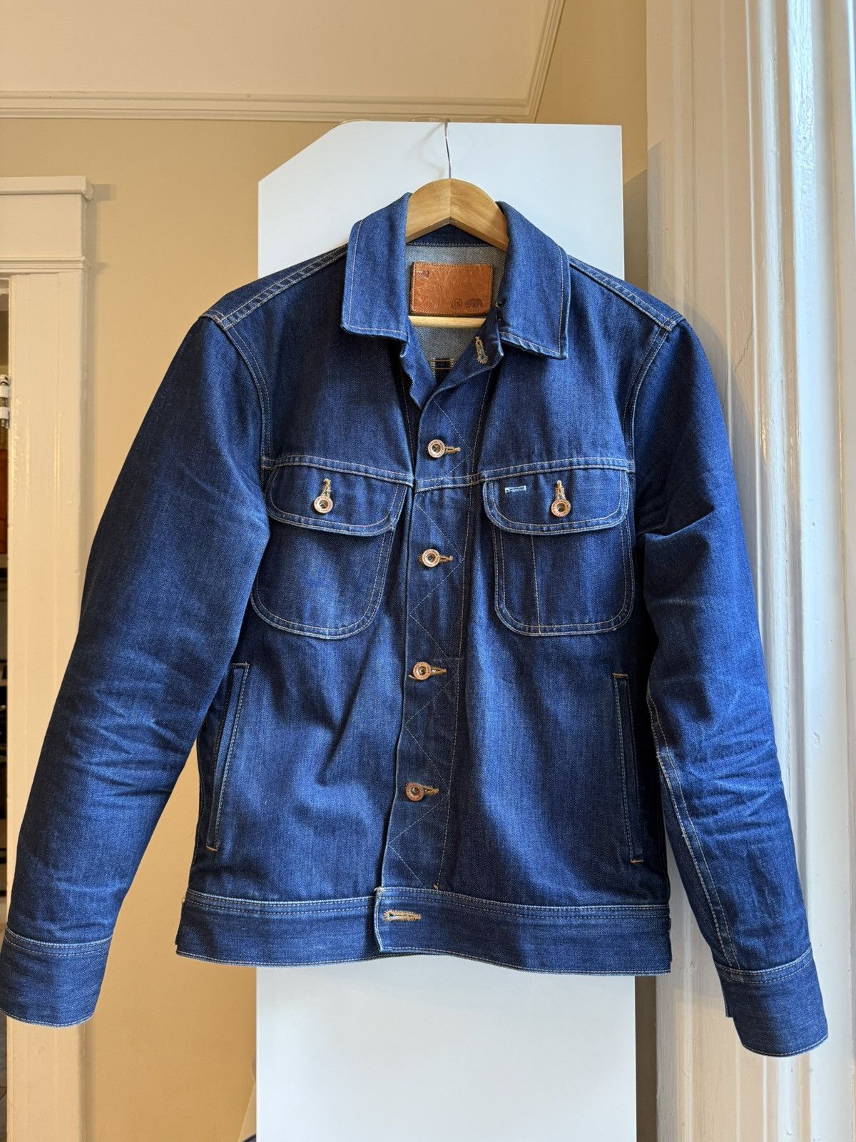 Taylor Stitch Taylor Stitch denim long haul jacket size 40 Size US M / EU 48-50 / 2 - 1 Thumbnail