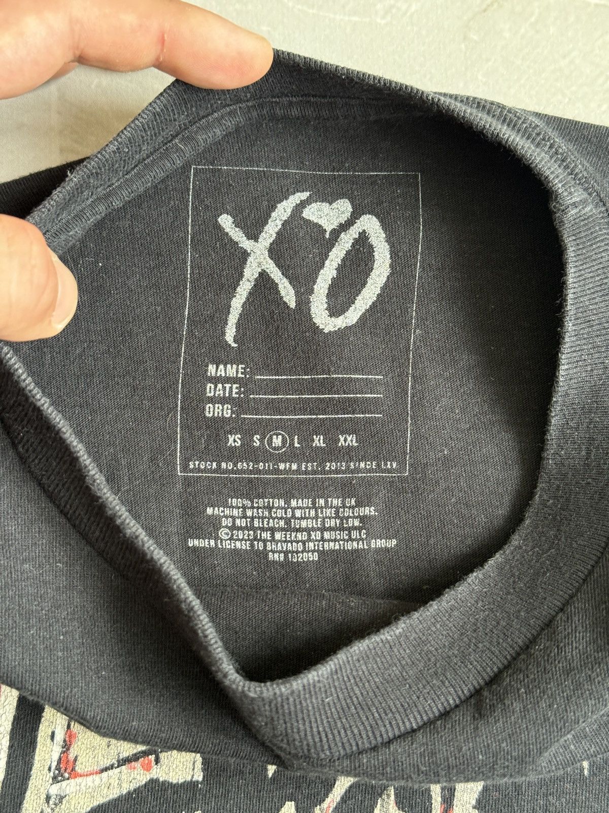 The Weeknd The Weekend After Hours Til Dawn 2023 Tour T-Shirt Size US M / EU 48-50 / 2 - 11 Thumbnail