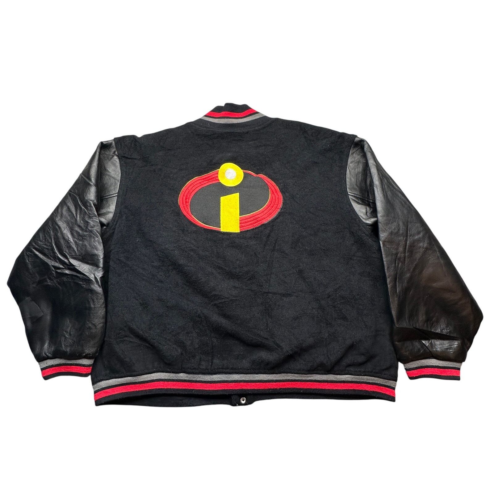 Disney VTG Disney The Incredibles Varsity Jacket XL PATCHED HOLE Size US XL / EU 56 / 4 - 1 Thumbnail