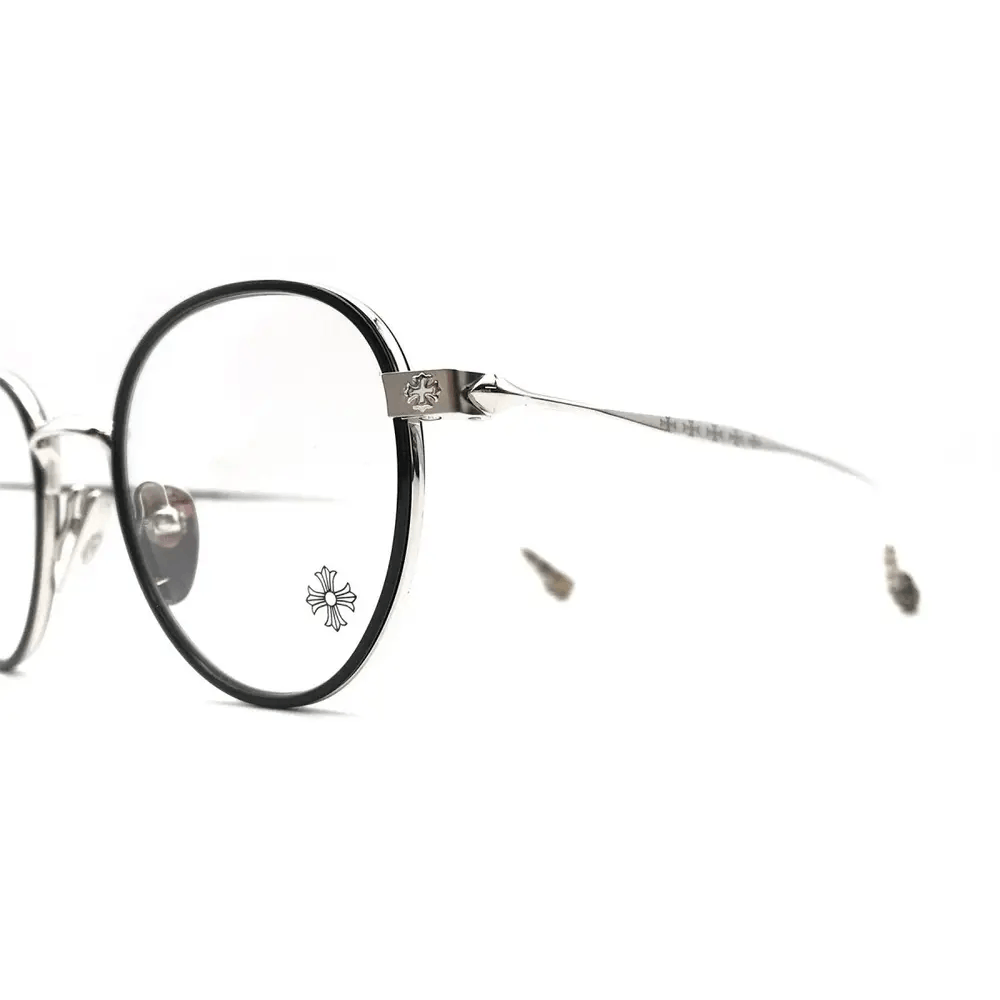 Chrome Hearts Chrome Hearts BONE PRONE IV BK/SS Glasses Frame Size ONE SIZE - 3 Thumbnail
