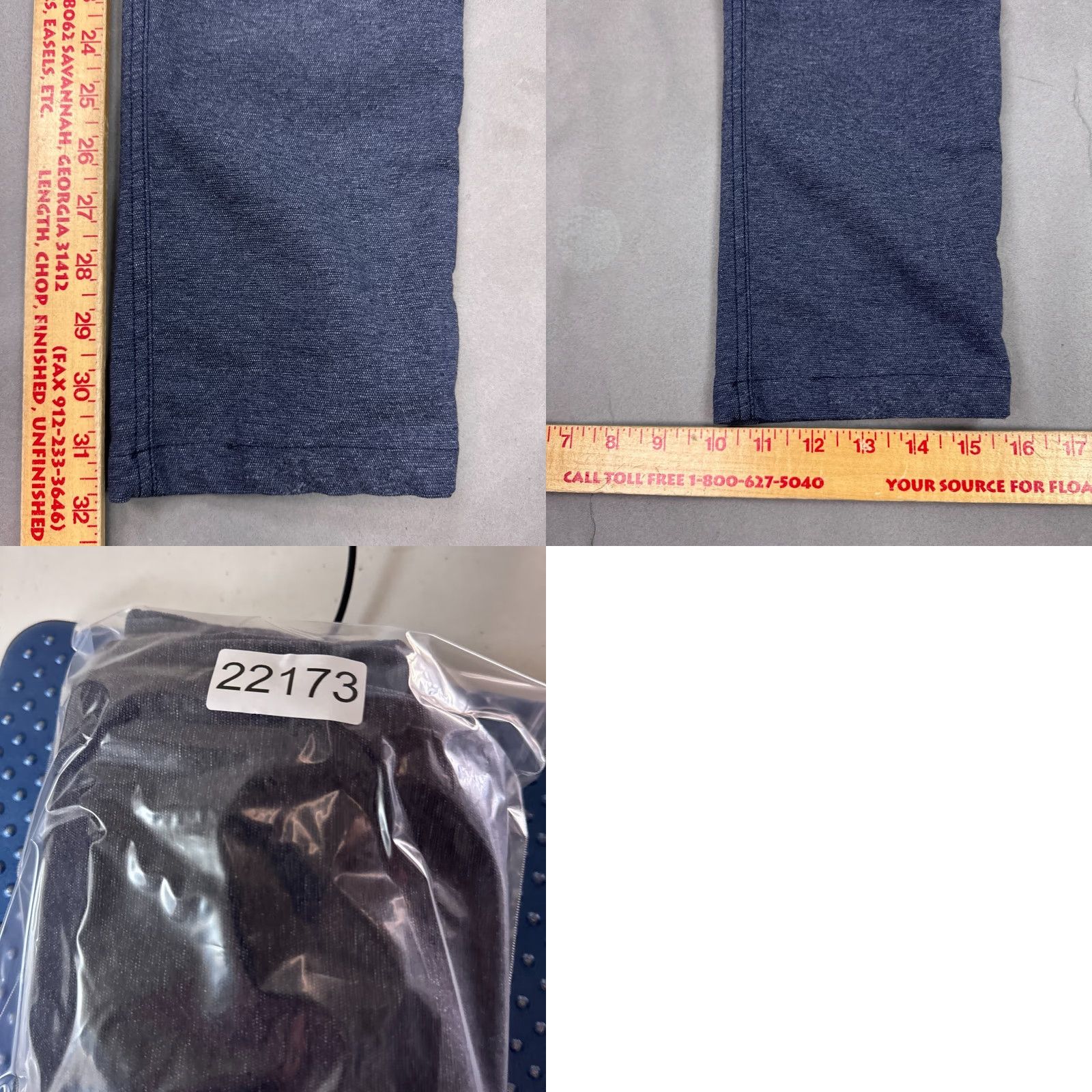 Lululemon Lululemon Mens Pants 30x32 Blue ABC Tech Canvas Heathered Slim Office Work Golf Size US 30 / EU 46 - 9 Thumbnail