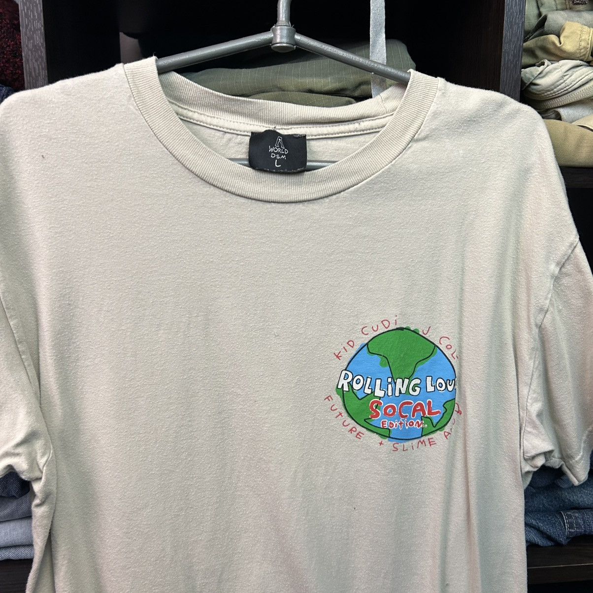Other Designer Kid Cudi Rolling Loud merch big logo tee size L Size US L / EU 52-54 / 3 - 7 Thumbnail