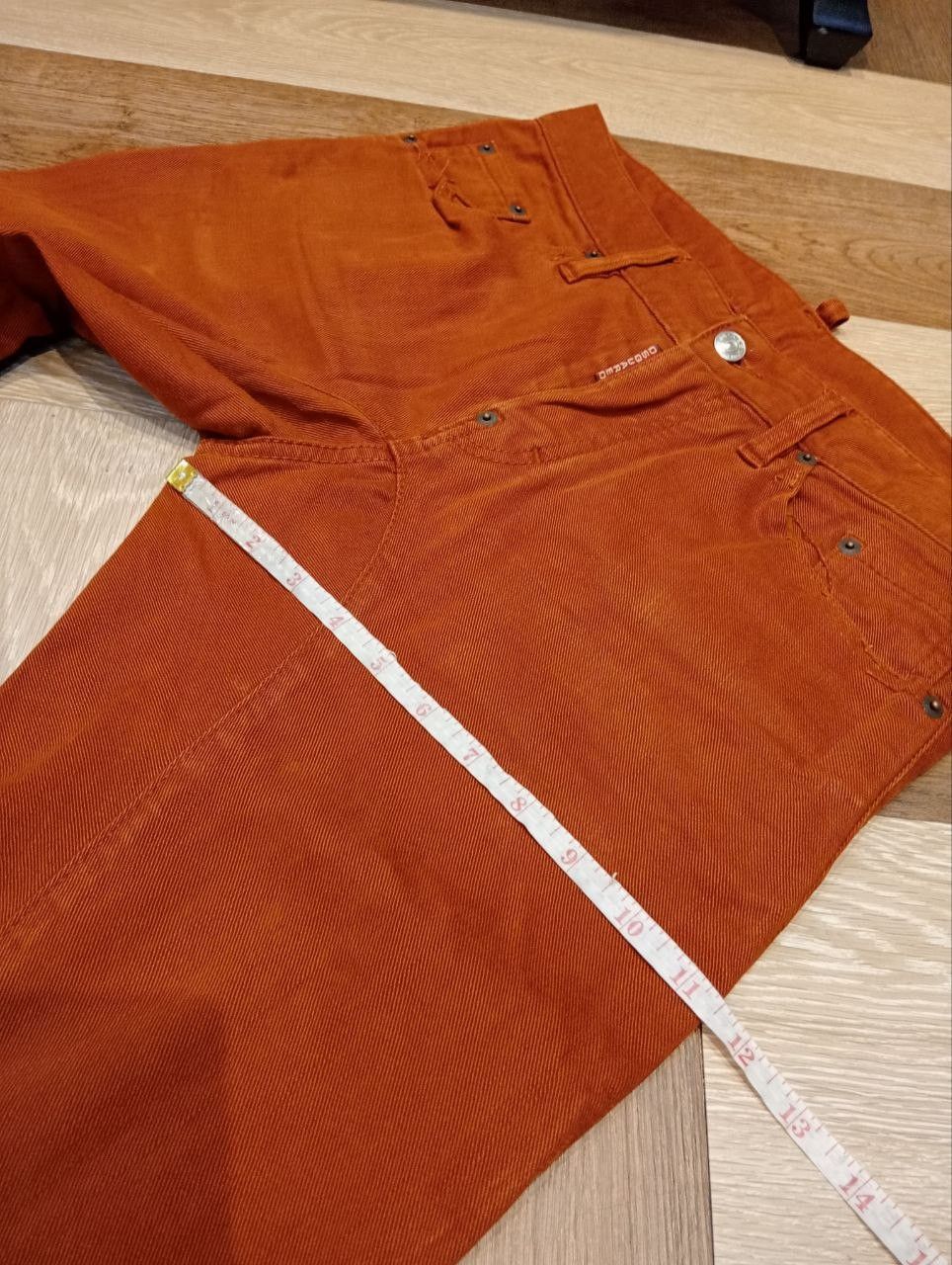 Dsquared2 DSQUARED2 ITALY BRICK ORANGE PANTS Size US 33 - 17 Thumbnail
