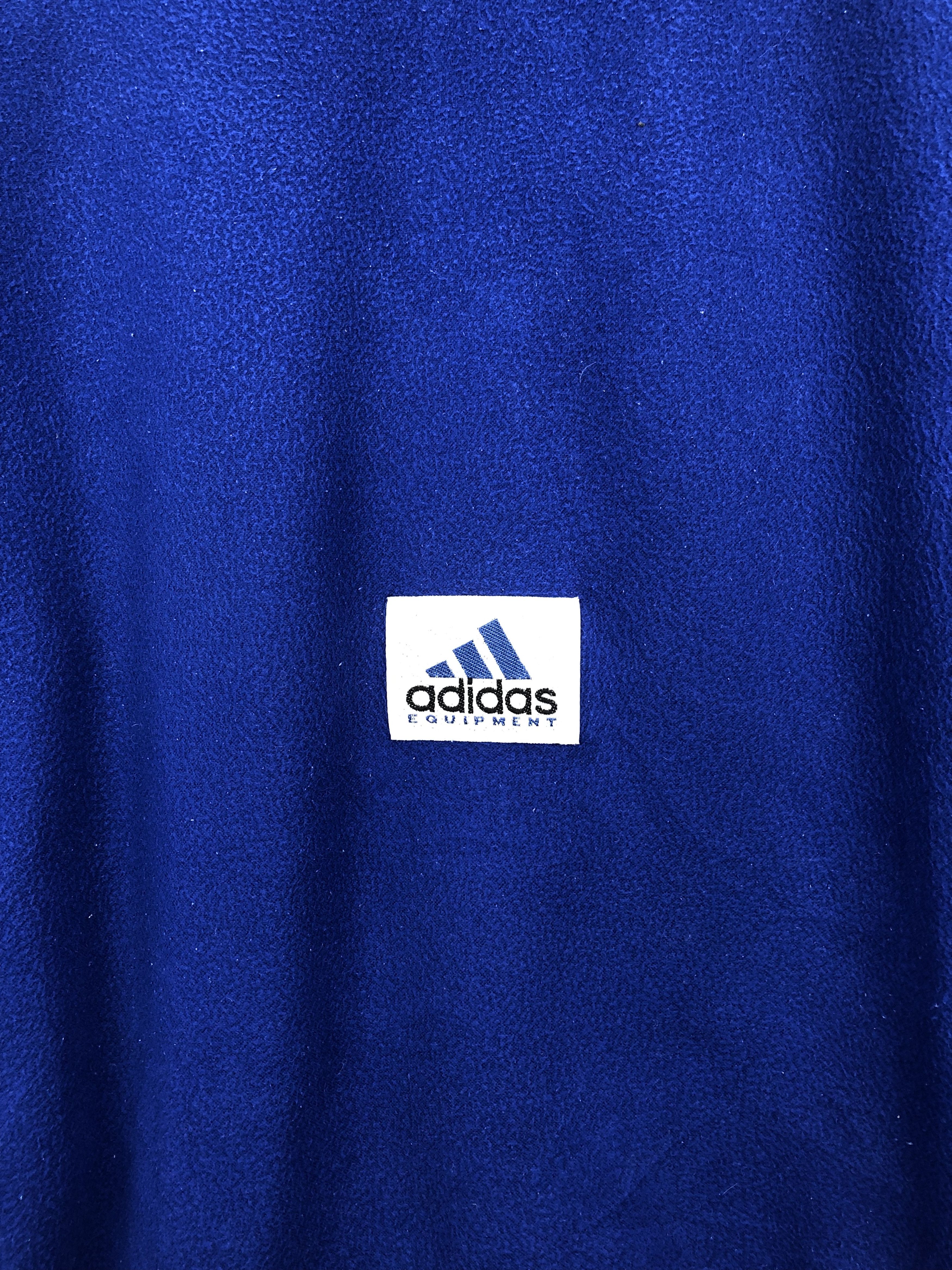 Adidas × Vintage Vintage Adidas Half Zipper Jacket Size US M / EU 48-50 / 2 - 11 Thumbnail