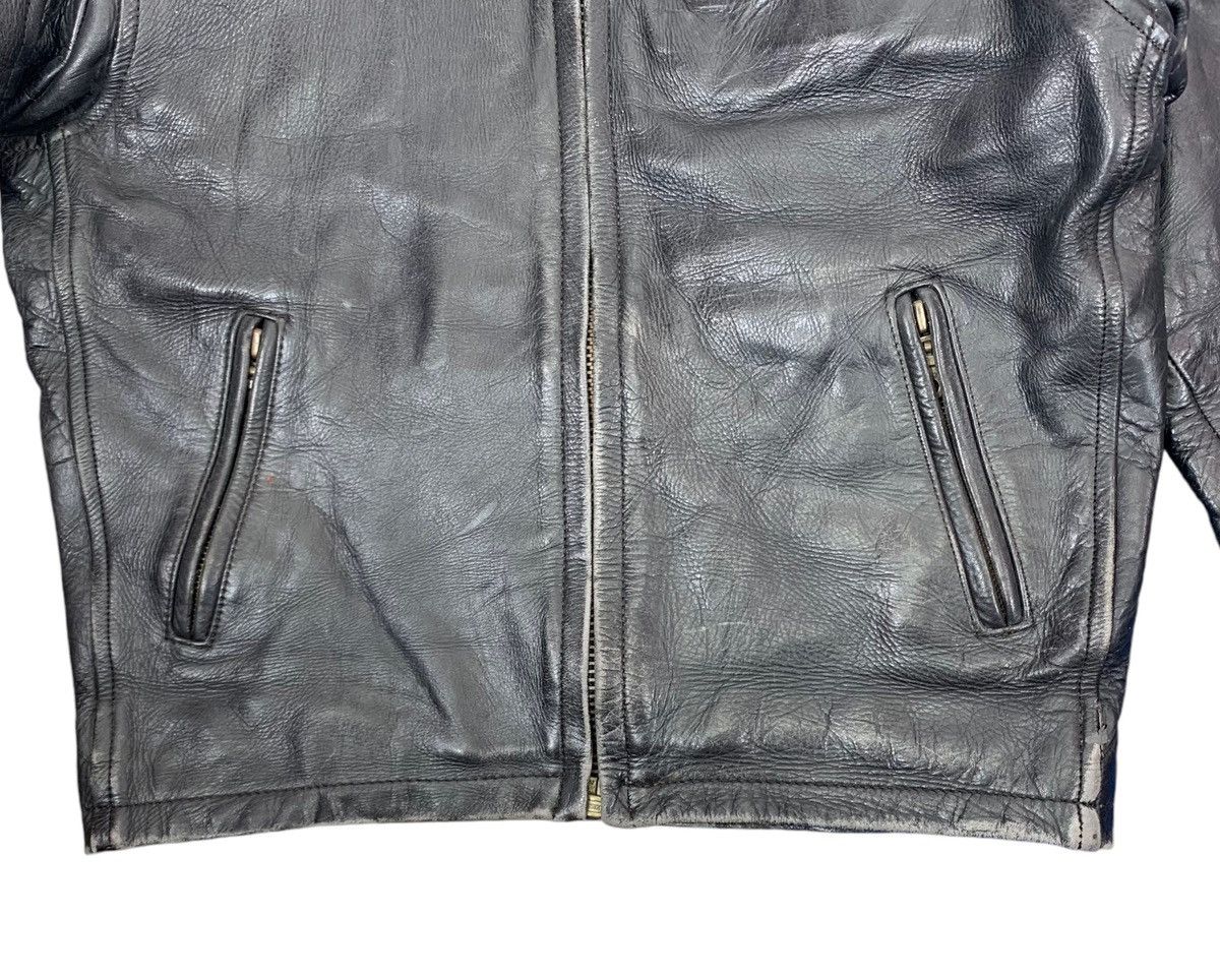 Genuine Leather Vintage Spiker Marino Leather Biker Jacket Size US M / EU 48-50 / 2 - 4 Thumbnail
