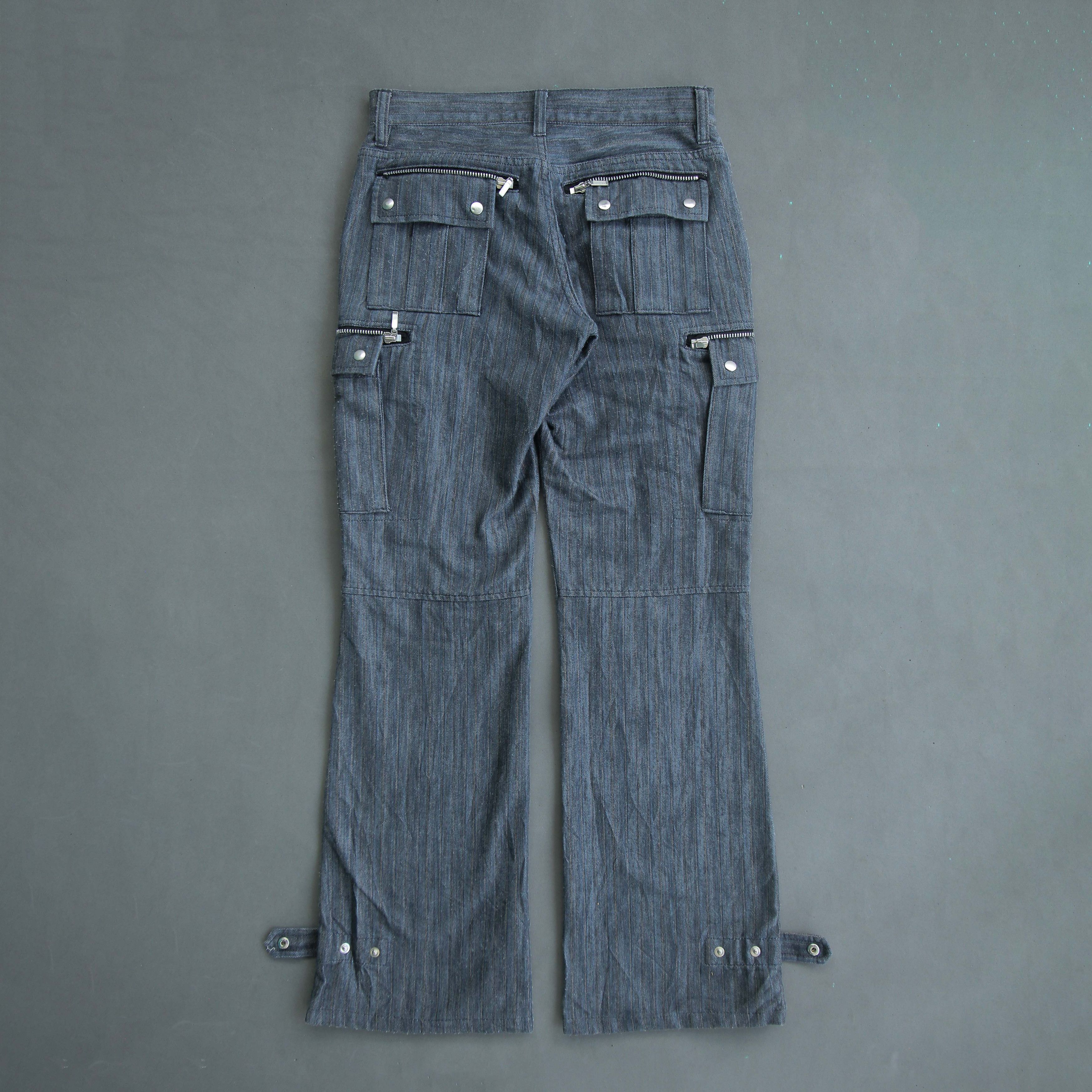 パンツ semantic design bondage flare cargo pant semanticdesign bondage cargo flare pants