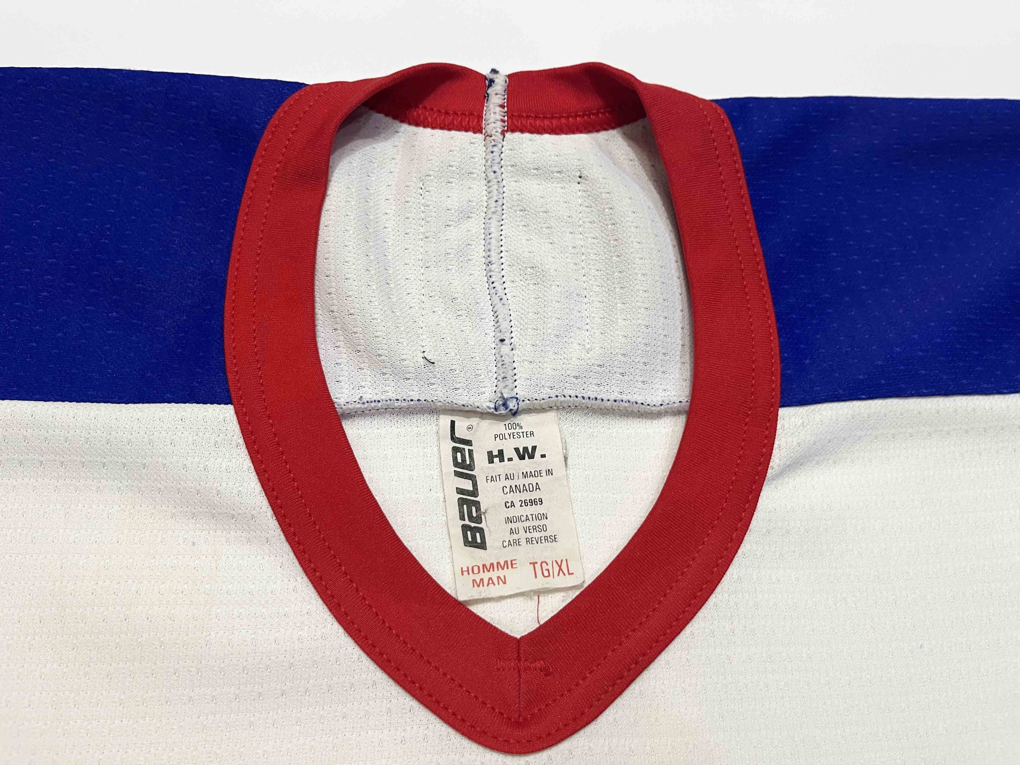 Other Vintage Bauer MHC Krylya Sovetov Russian MHL Hockey Jersey Size US XL / EU 56 / 4 - 3 Thumbnail