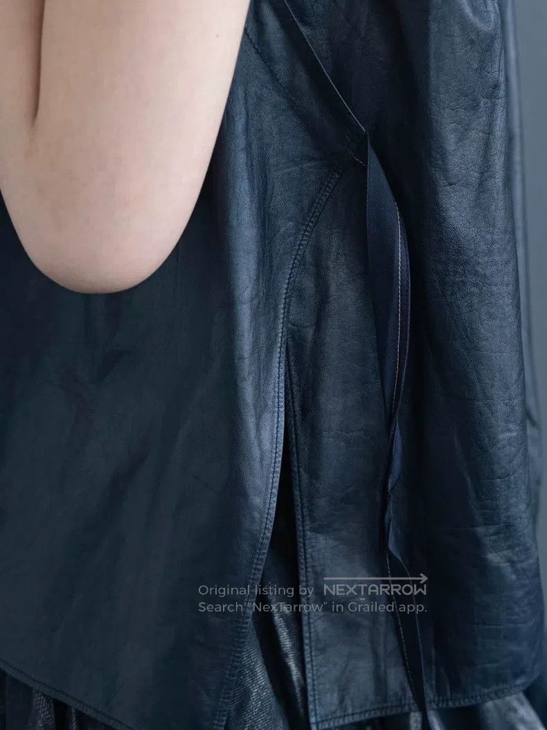 Helmut Lang Helmut Lang Calfskin tie-up top Size S / US 4 / IT 40 - 8 Thumbnail