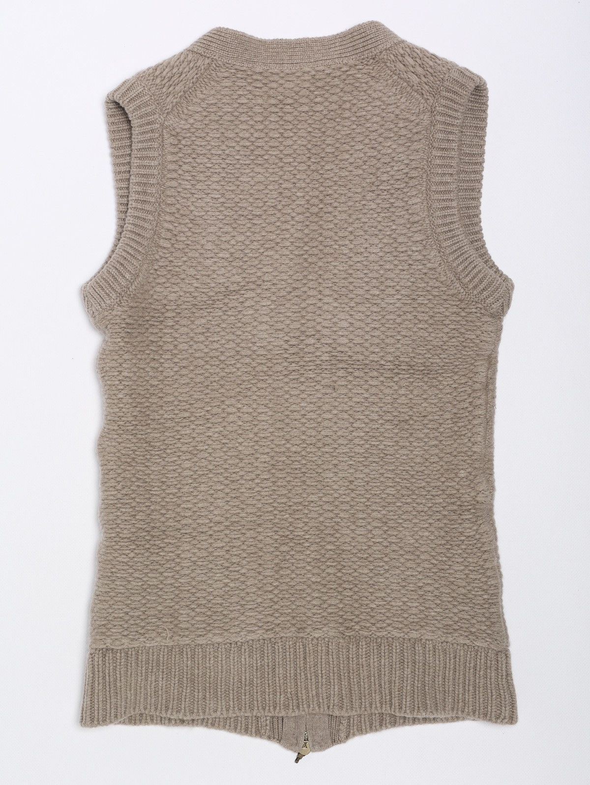 Louis Vuitton Louis Vuitton Wool Zip Tank Sweater Knit Cable Vest Size M / US 6-8 / IT 42-44 - 11 Thumbnail