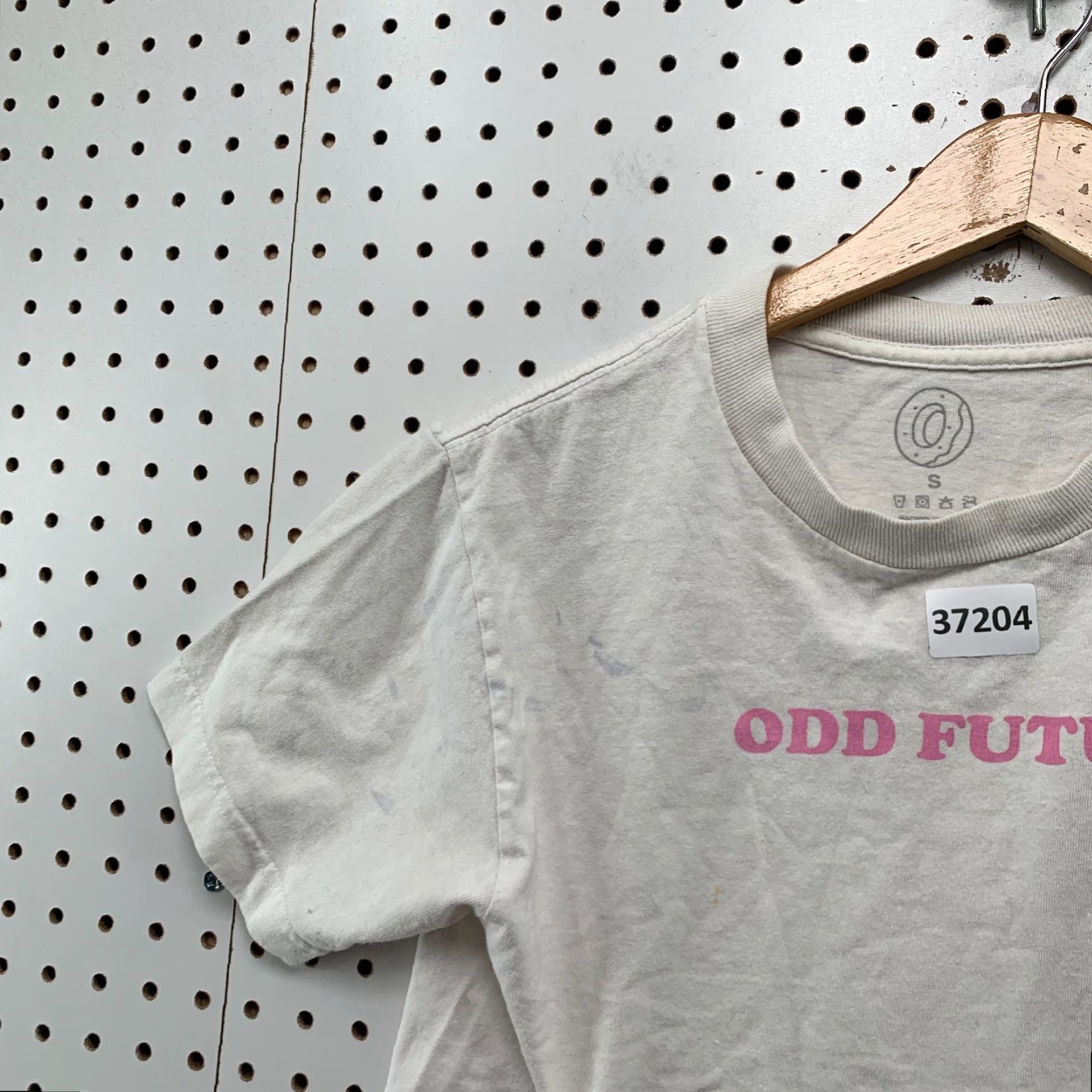 Odd Future VINTAGE ODD Future Cropped T-Shirt Womens Small White OFWGKTA Donut Graphic 16.5x14.5 Hip Hop 90s Mens Womens Size S / US 4 / IT 40 - 7 Thumbnail
