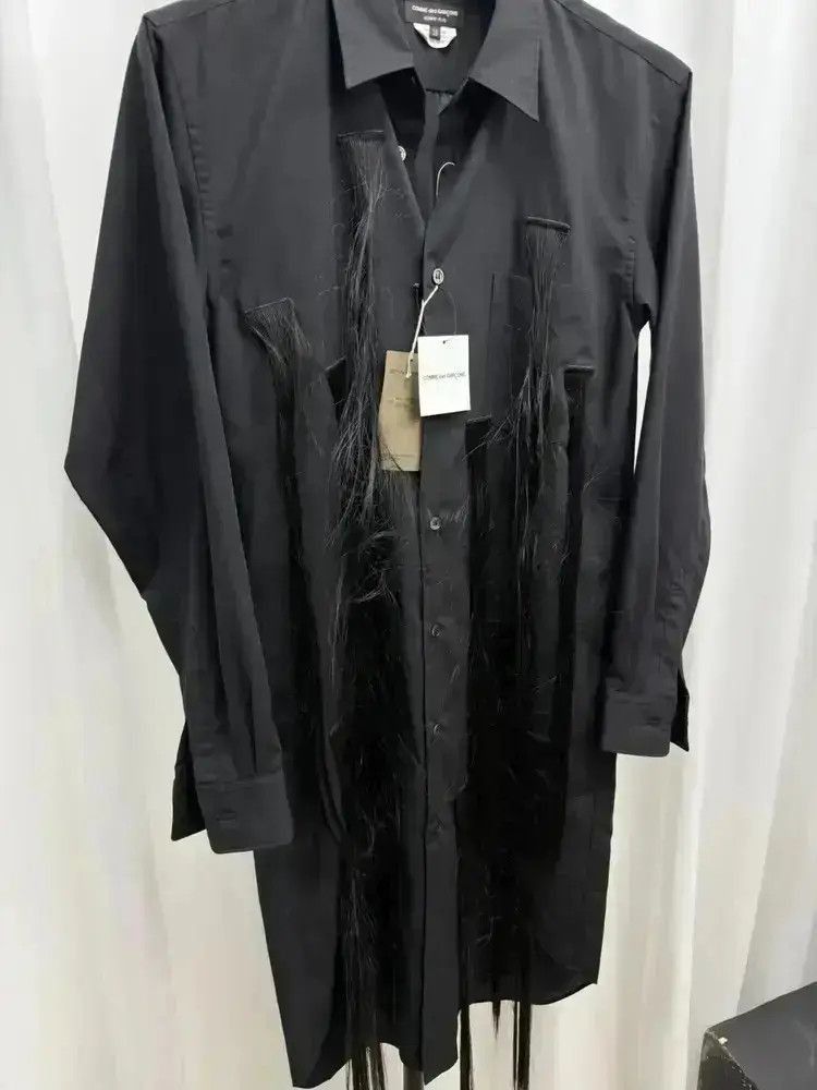 Comme des Garcons Homme Plus Comme Des Garcons Homme Plus Oversized Wig Shirt-2507 Size US XS / EU 42 / 0 - 2 Thumbnail