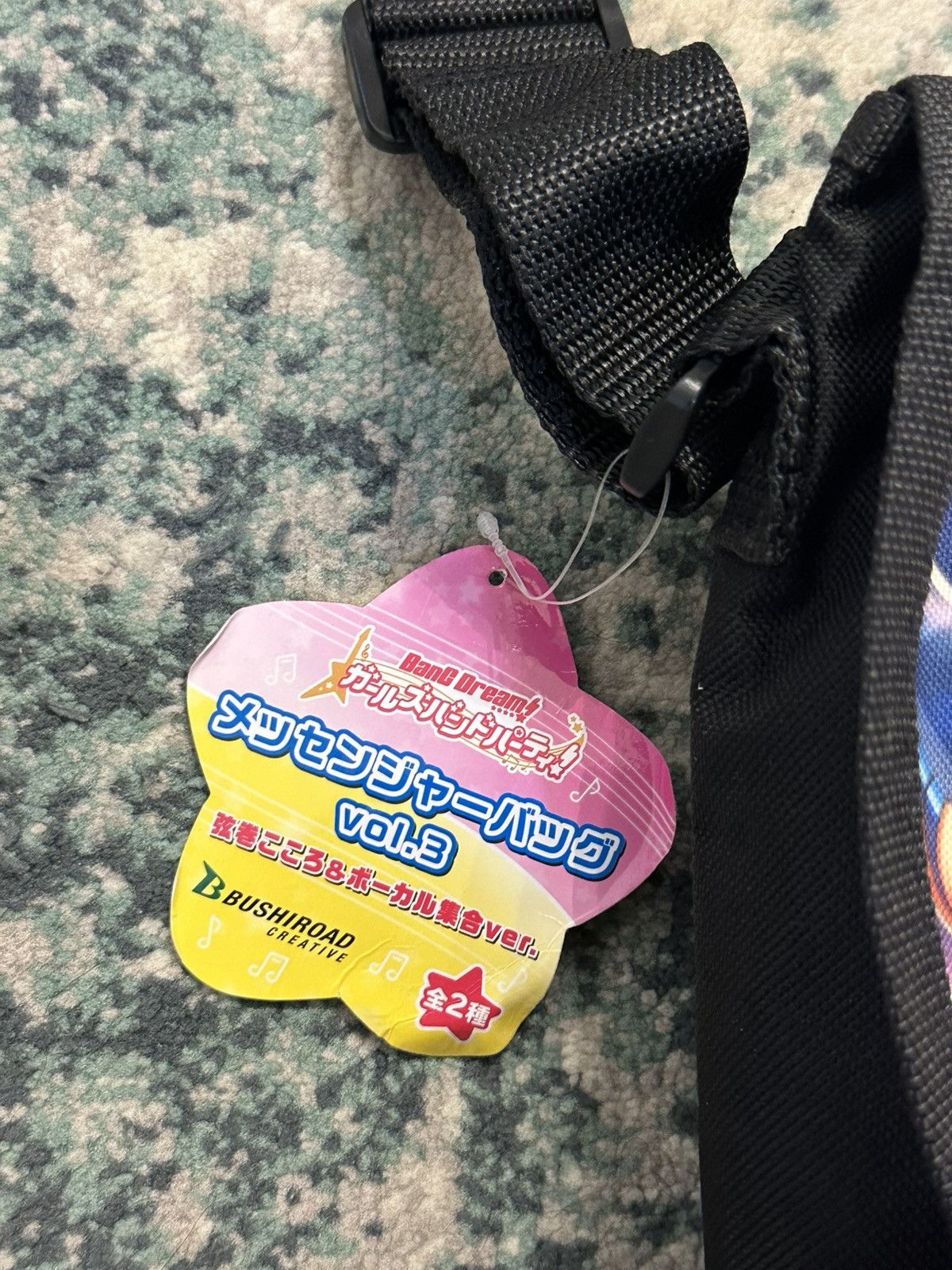 Anime × Japanese Brand Kokoro Tsurumaki "BanG Dream! Girls Band Party! Sling Bag Size ONE SIZE - 5 Thumbnail