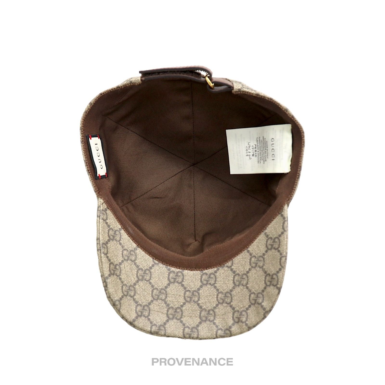 Gucci 🔴 Gucci GG Supreme BOUTIQUE Cap - Monogram GG Canvas Size ONE SIZE - 7 Thumbnail