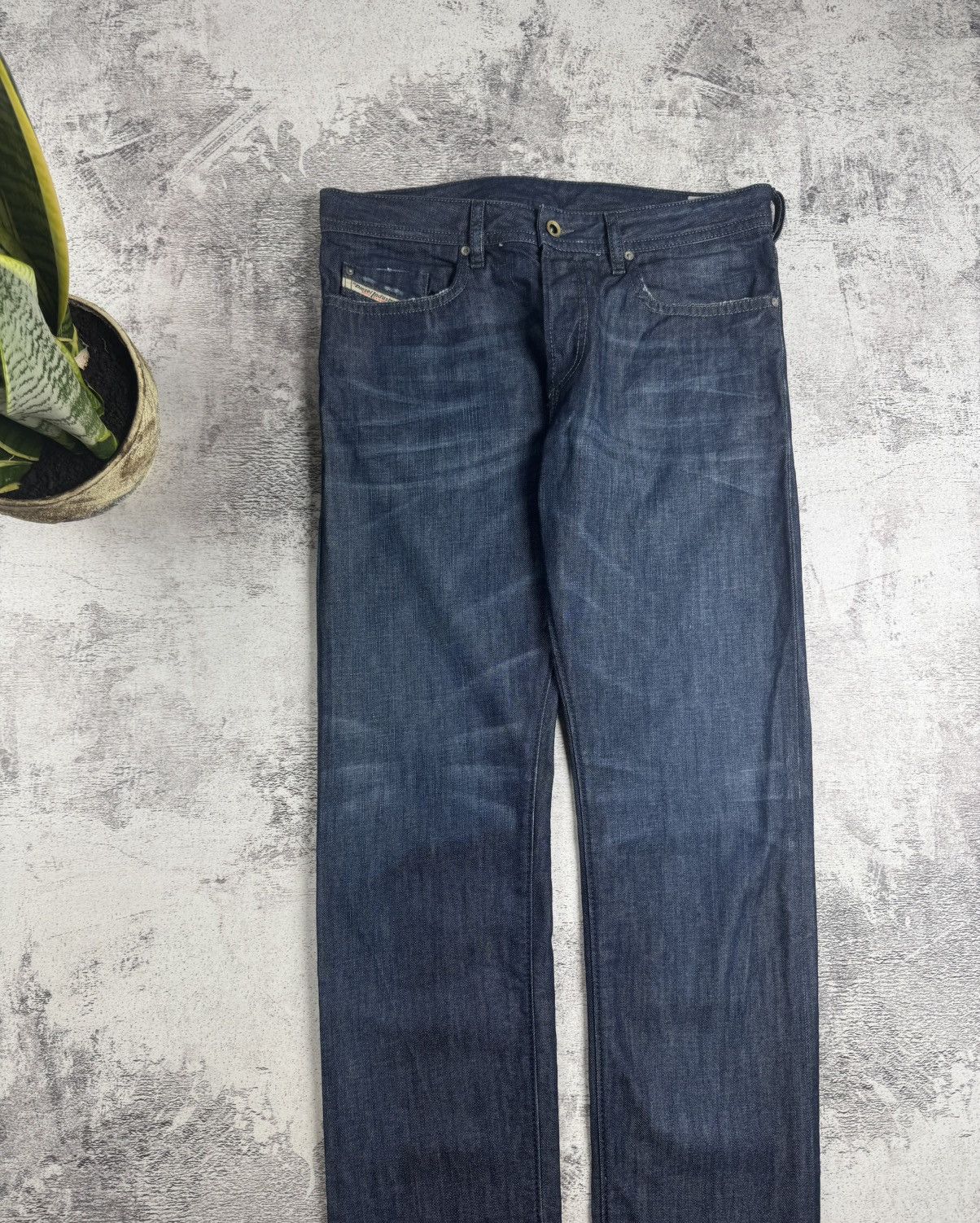 Diesel Diesel Buster W33 L30 Regular Slim-Tapered Men’s Denim Blue Jeans Pants Trousers Size US 33 - 11 Thumbnail