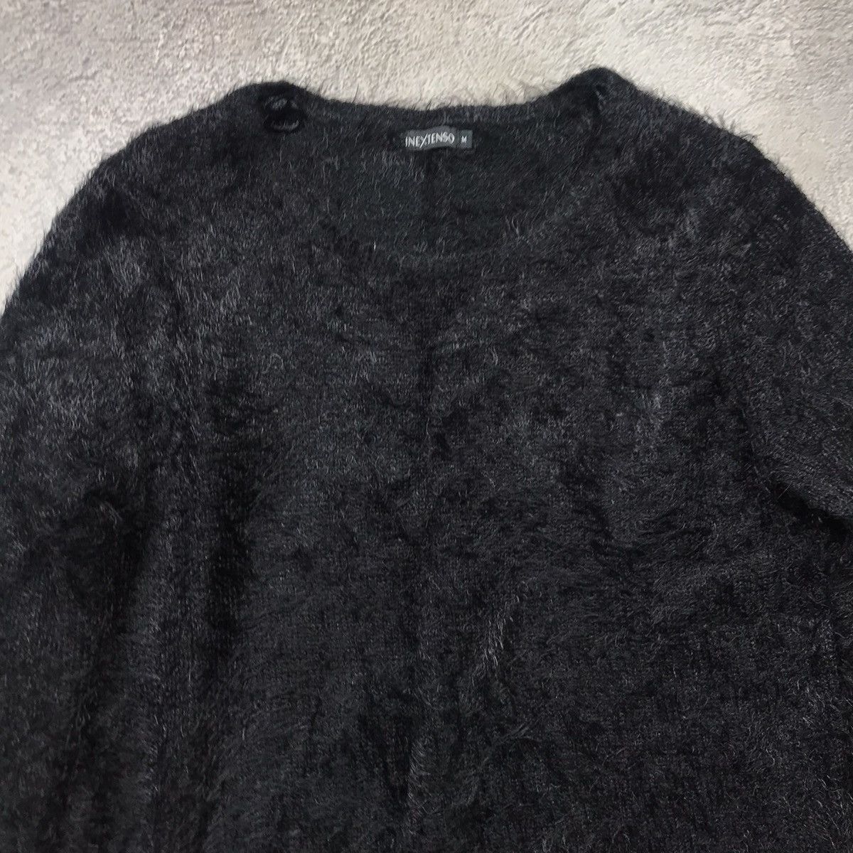 Vintage Vintage 90s Mohair Oversized Crewneck Sweater Grunge Faded M Size M / US 6-8 / IT 42-44 - 2 Thumbnail