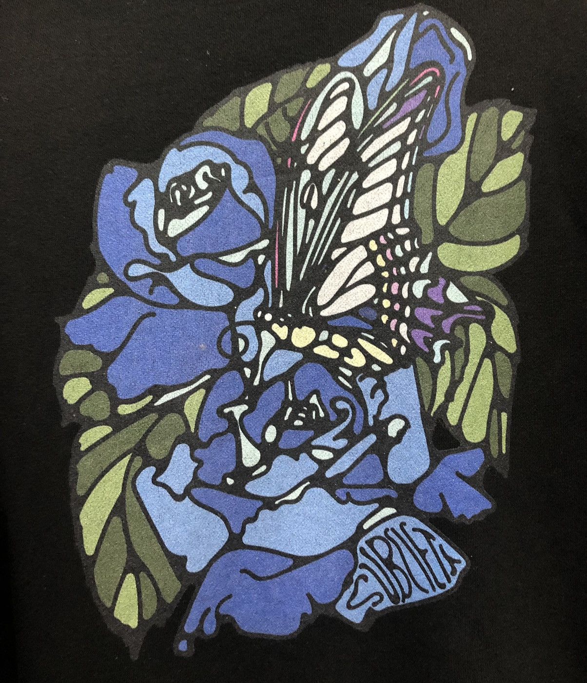 Japanese Brand × Vintage Subciety "Swallowtail Heritage" Hoodie – Black, Size M Size US M / EU 48-50 / 2 - 3 Thumbnail