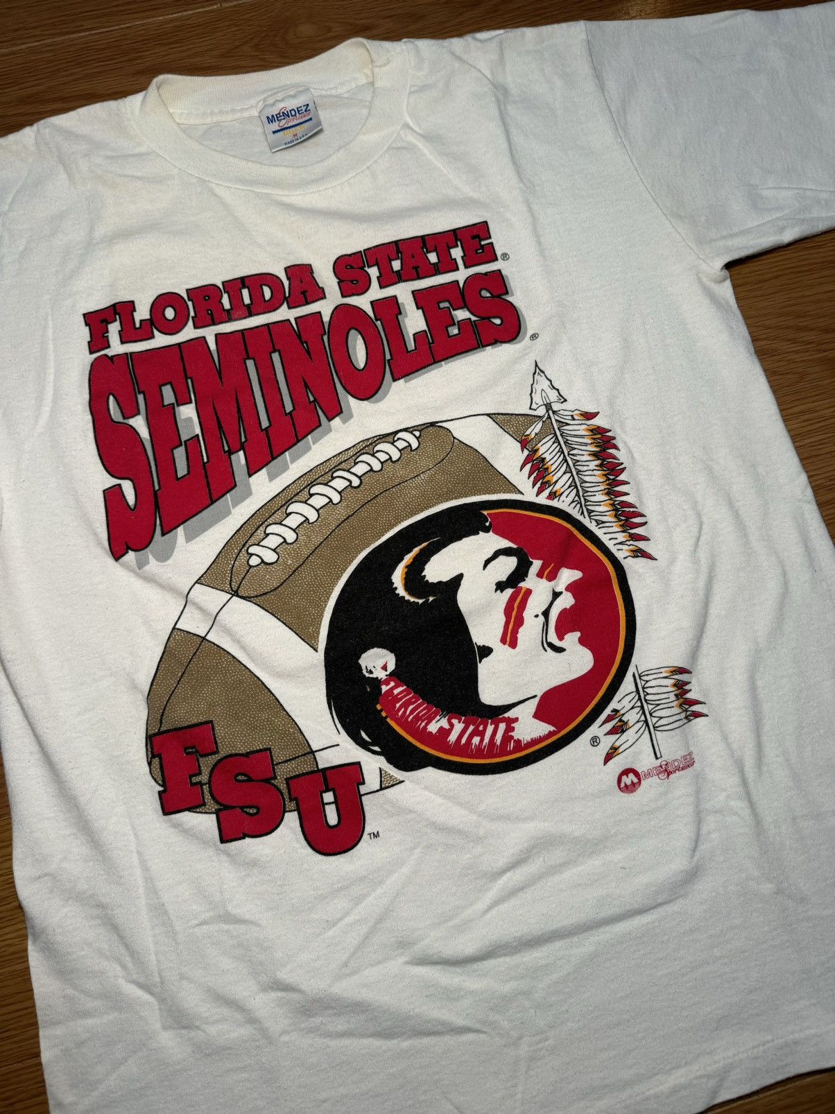 NCAA × Vintage Early 90s FSU Football Grail Florida State University Size US M / EU 48-50 / 2 - 3 Thumbnail